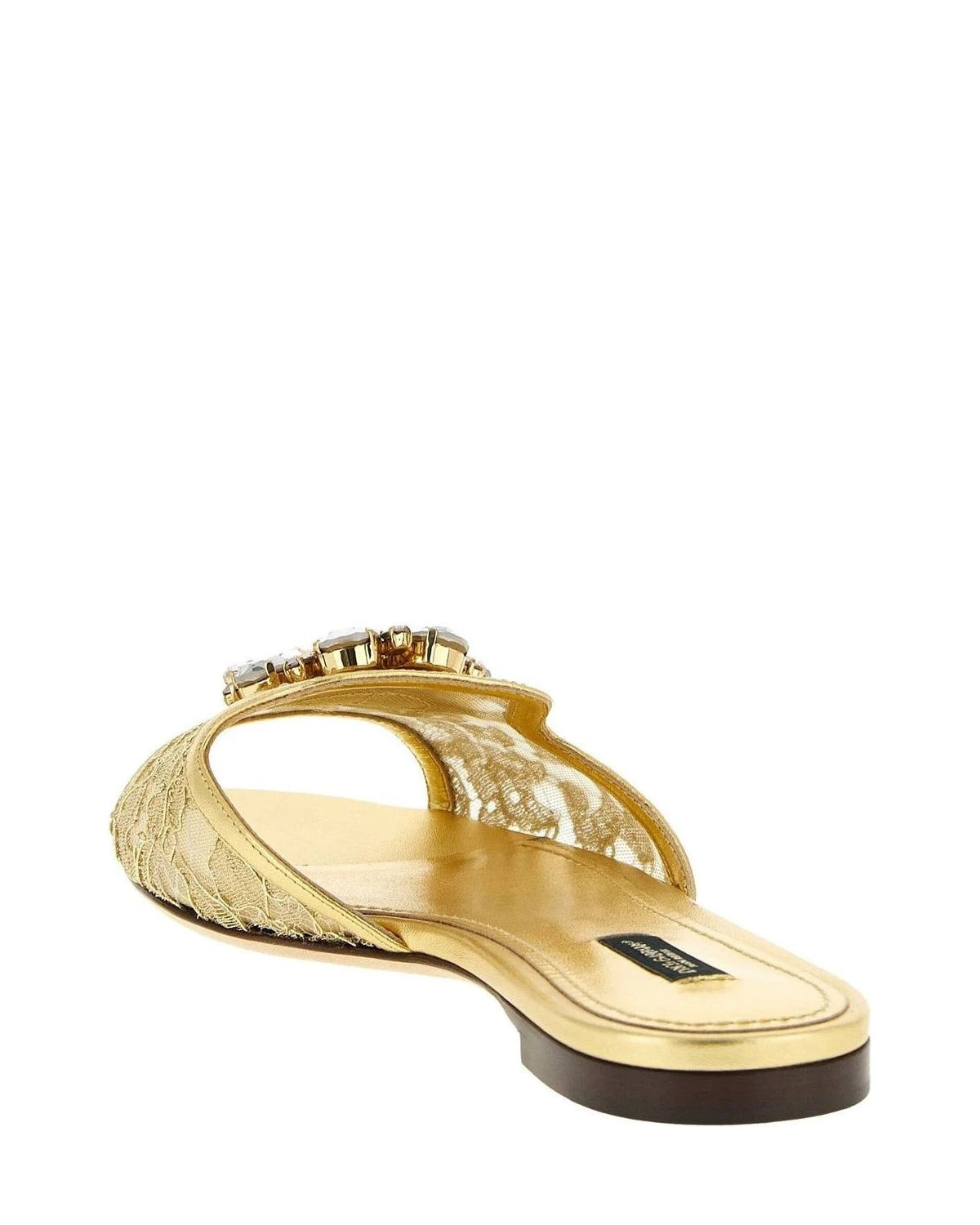 Dolce & Gabbana Slippers in gold — view 3