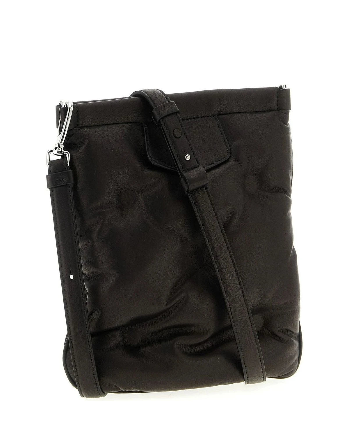 Maison Margiela Cross Body Bag in black, Sheepskin Leather — view 2