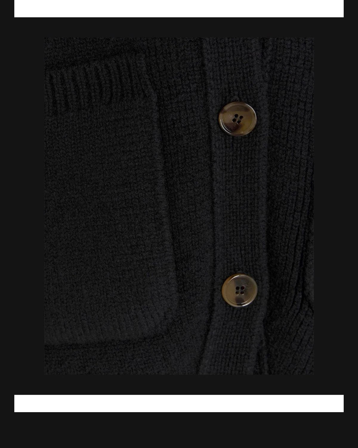 Khaite Cardigan in black, Cashmere — view 4