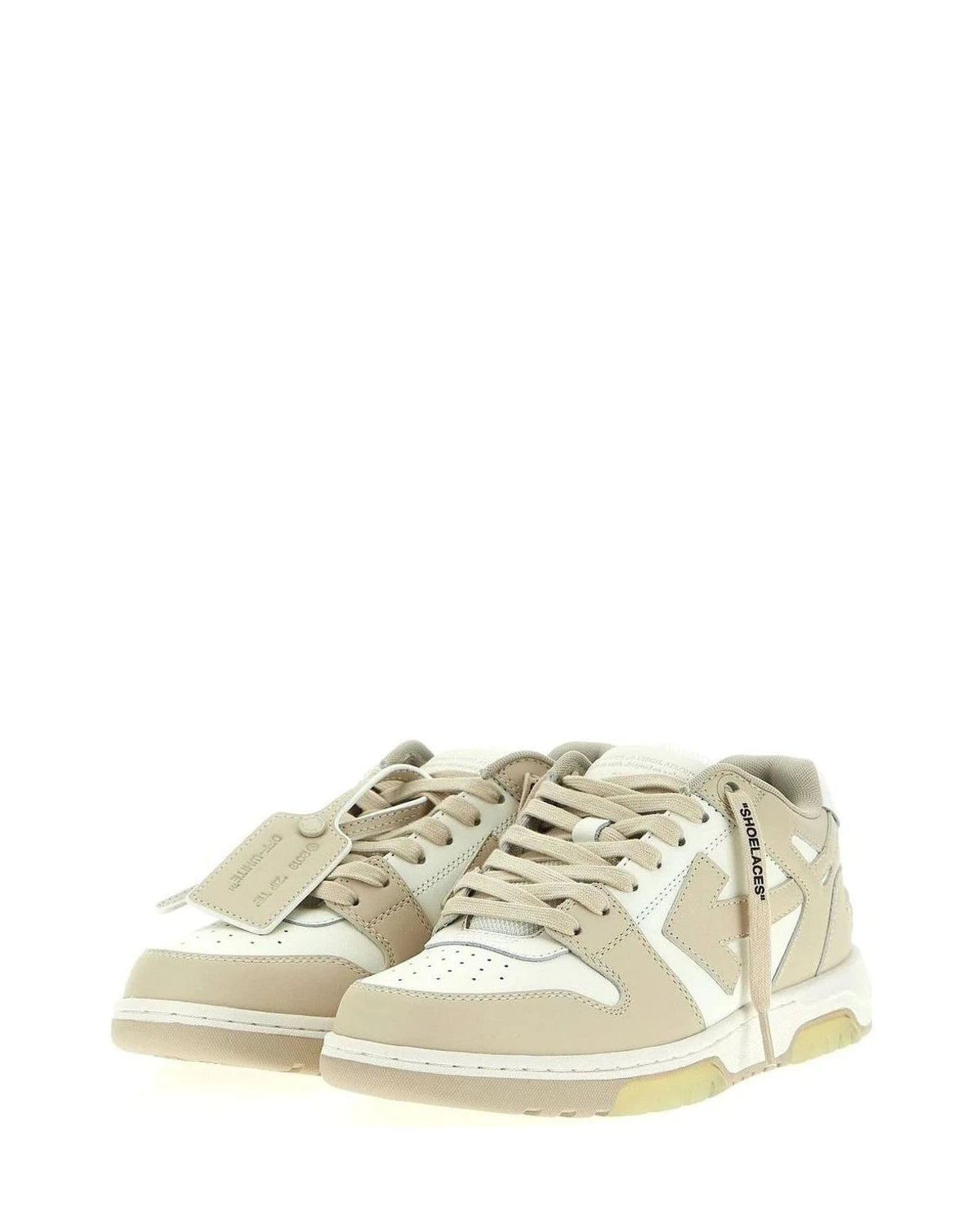 Off-White Sneakers in beige, Calfskin Leather — view 2
