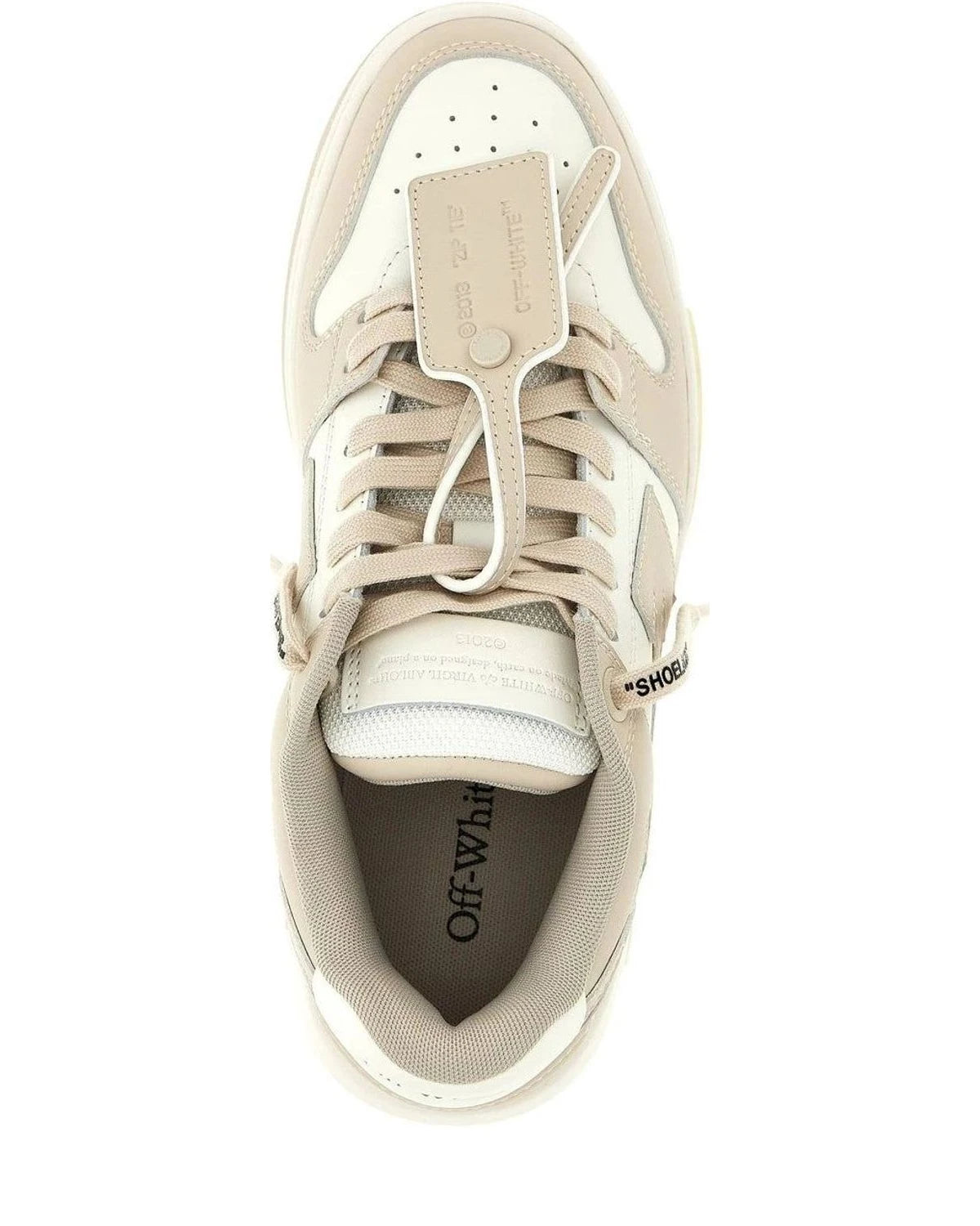 Off-White Sneakers in beige, Calfskin Leather — view 5