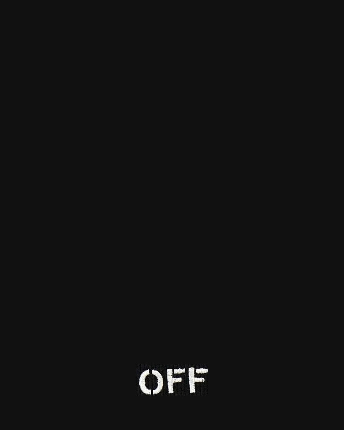 Off-White T-Shirt in black, Cotton — view 4