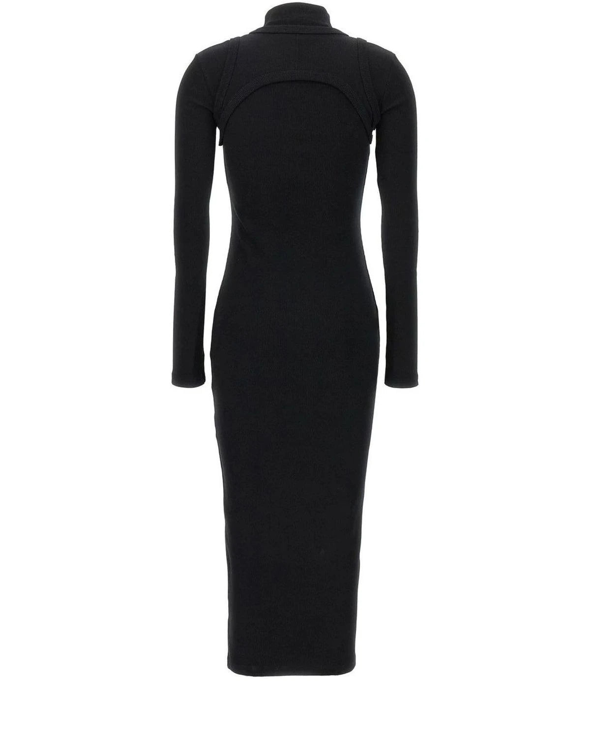 Off-White Dresse in black, Cotton — view 2