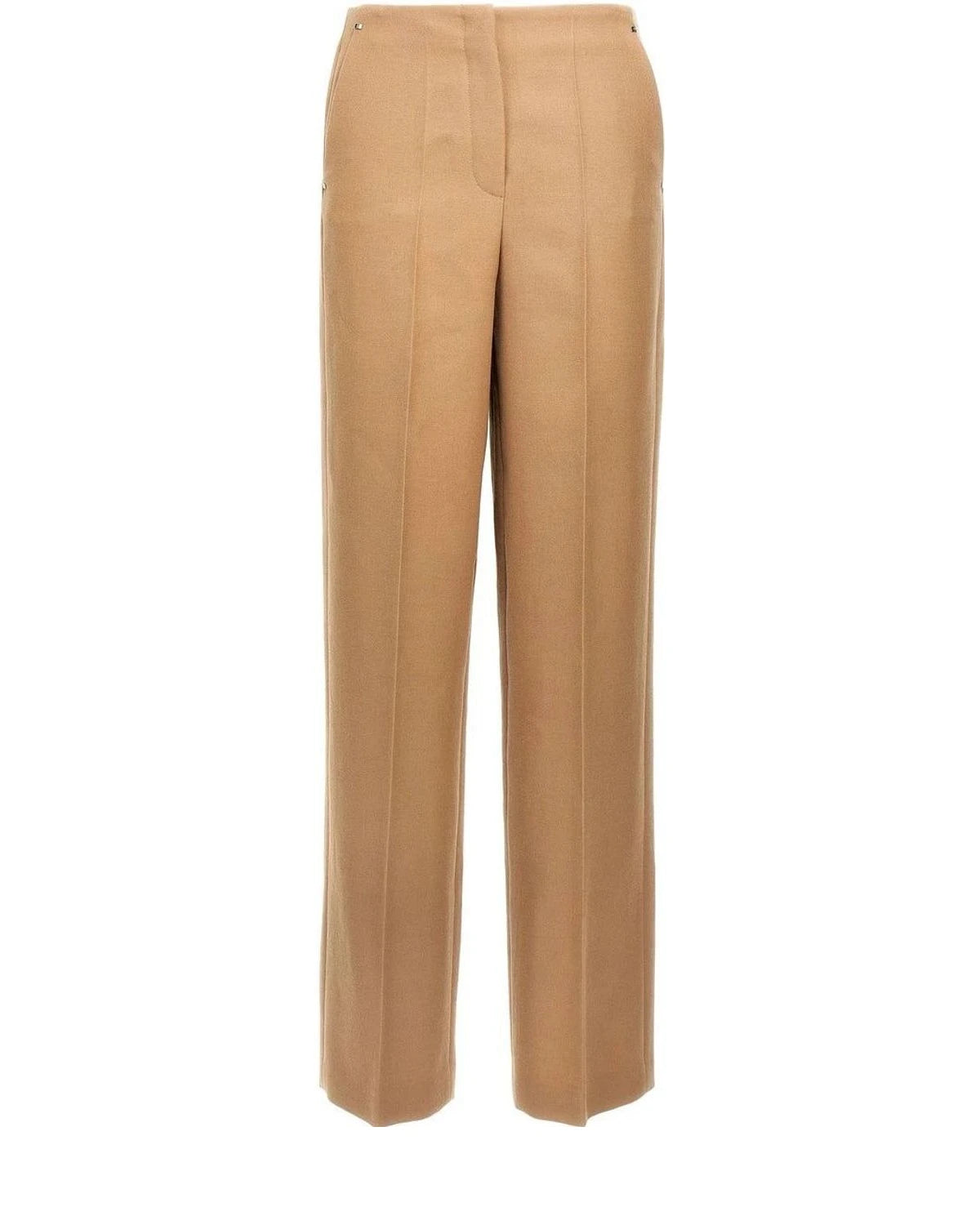 Fendi Trouser in beige, Wool