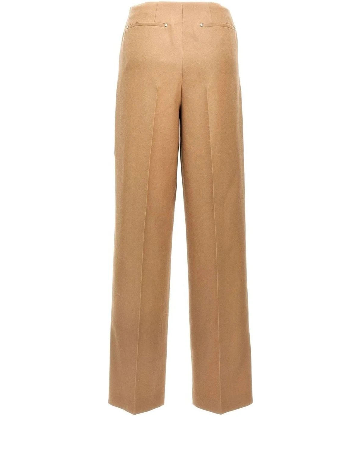 Fendi Trouser in beige, Wool — view 2