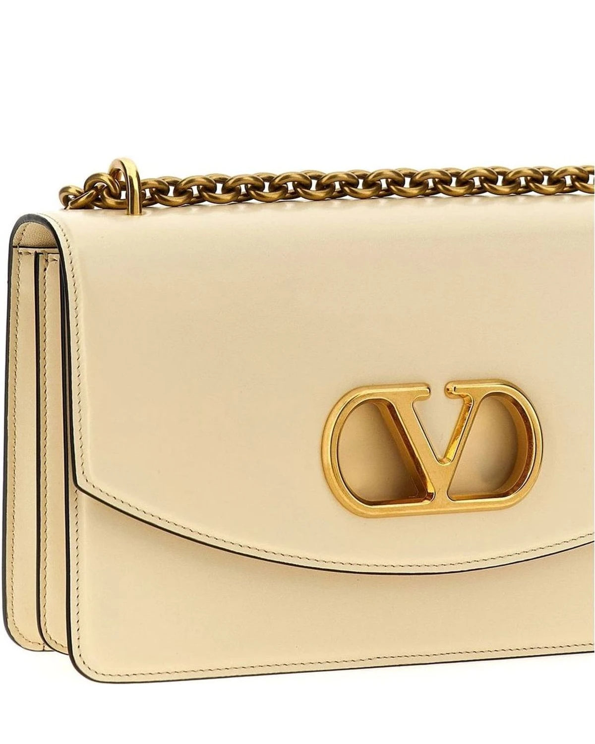 Valentino Garavani Cross Body Bag in white, Calfskin Leather — view 3