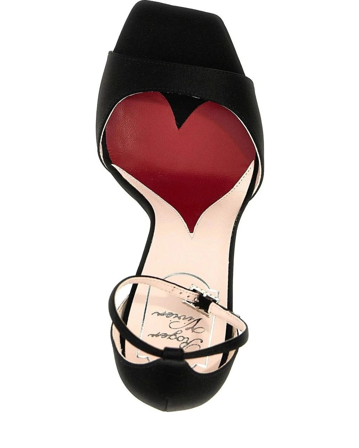 Roger Vivier Heels in black, Viscose — view 4