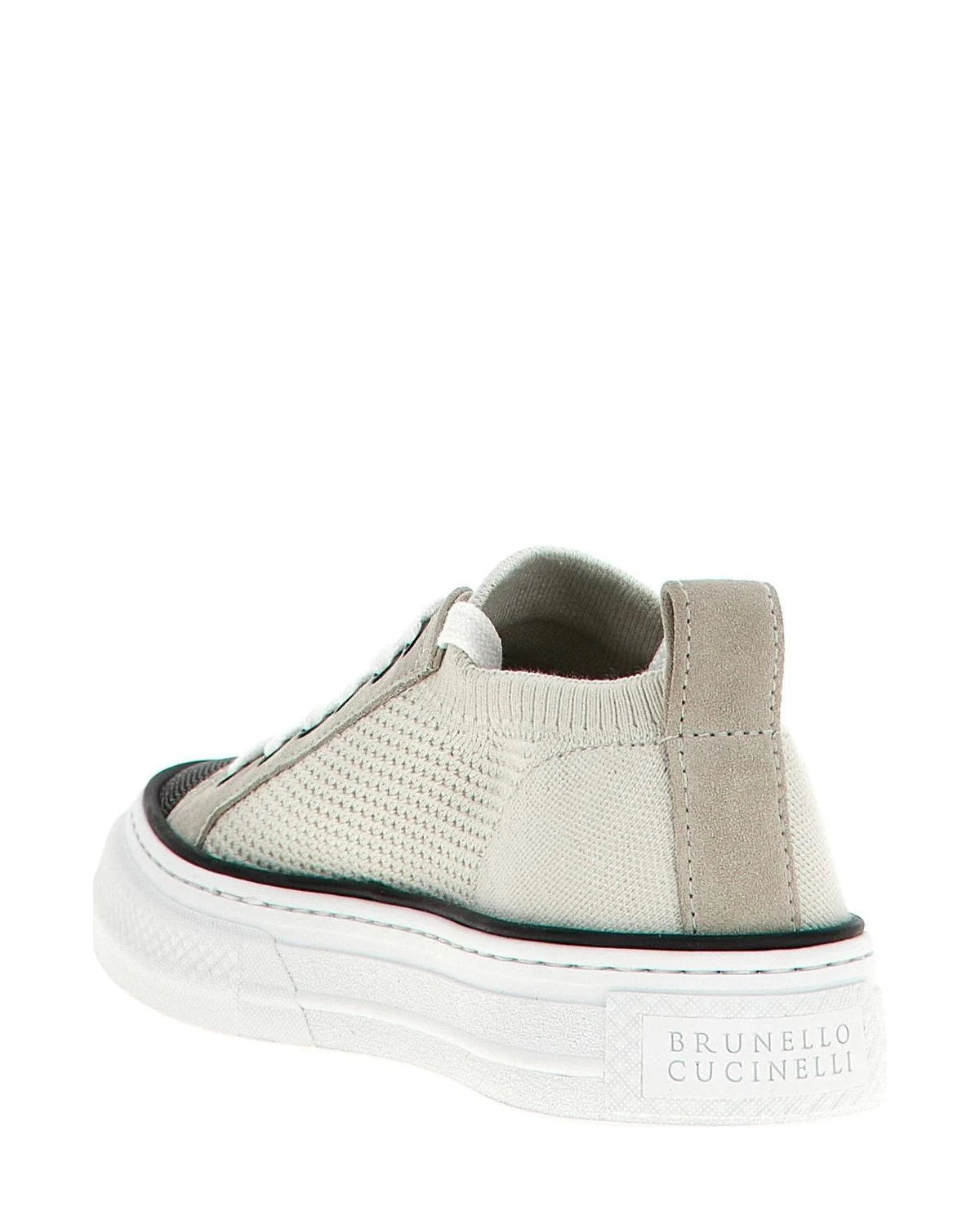 Brunello Cucinelli Sneakers in multicolor, Cotton — view 3