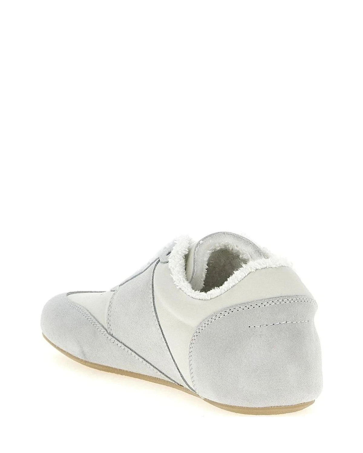 MM6 Maison Margiela Athletic Shoes in gray, Calfskin Leather — view 3
