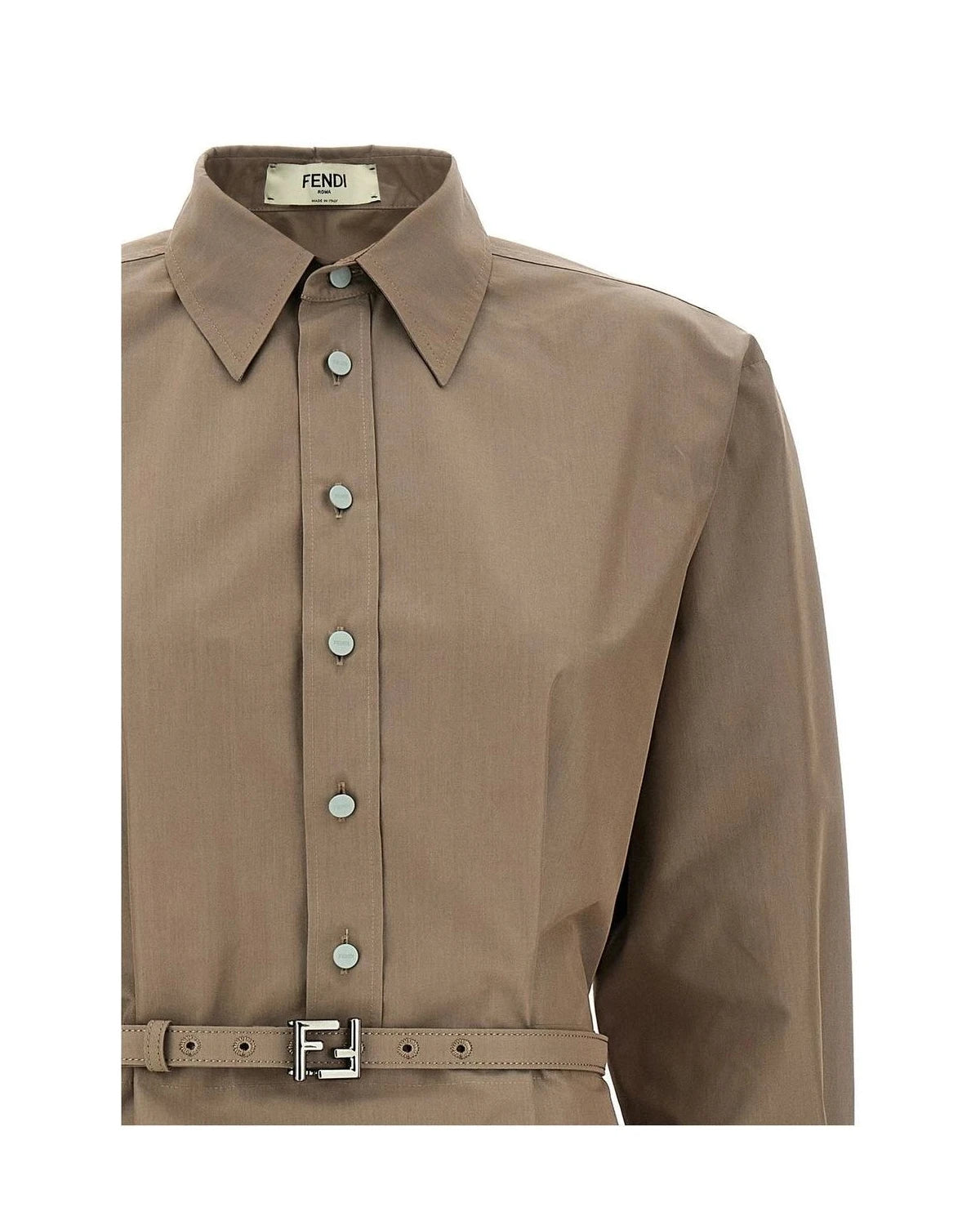 Fendi Dresse in gray, Cotton — view 3