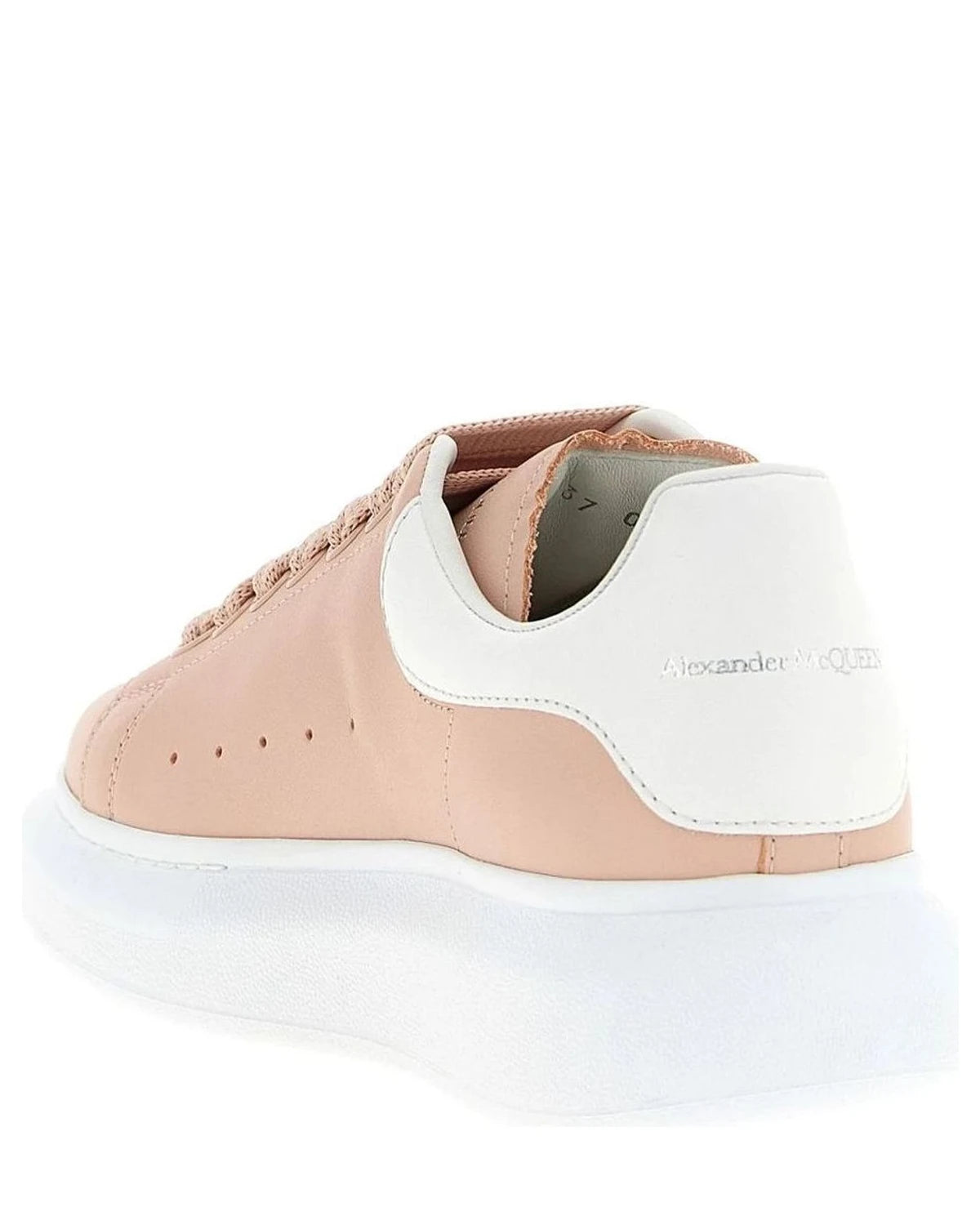 Alexander McQueen Sneakers in multicolor, Calfskin Leather — view 3