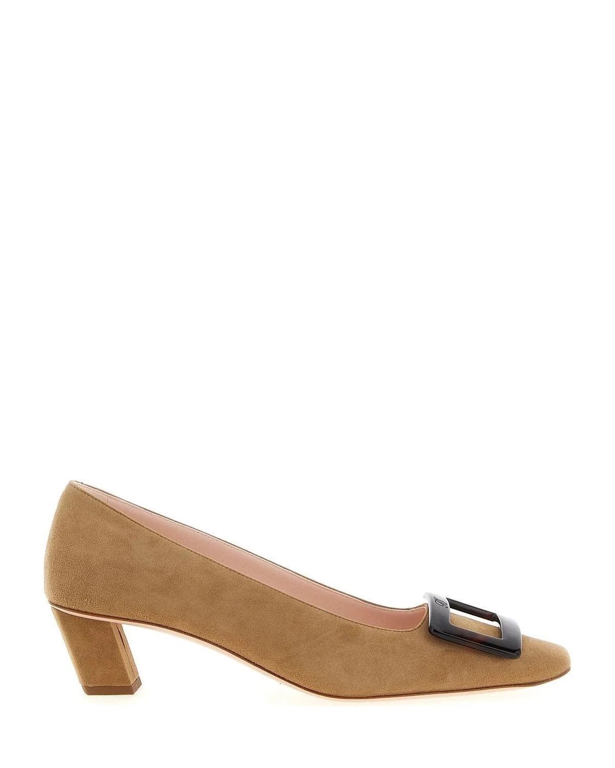 Roger Vivier Heels in beige, Goat Leather