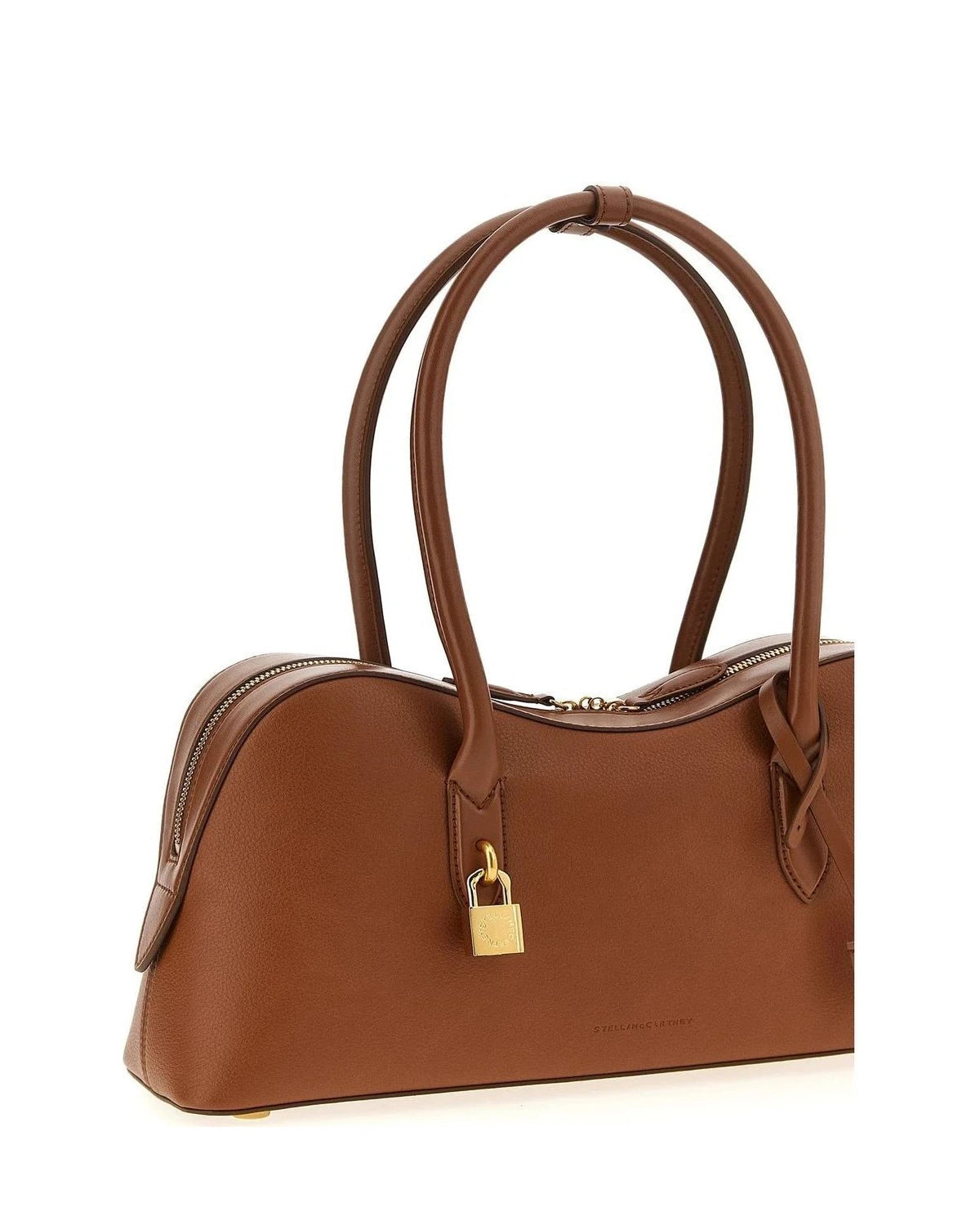 Stella McCartney Satchel Bag in brown, Polyamide — view 3