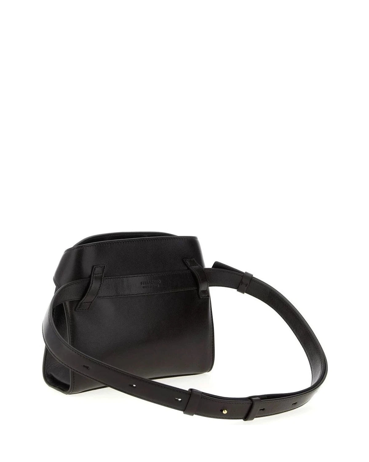 Ferragamo Cross Body Bag in brown, Calfskin Leather — view 2