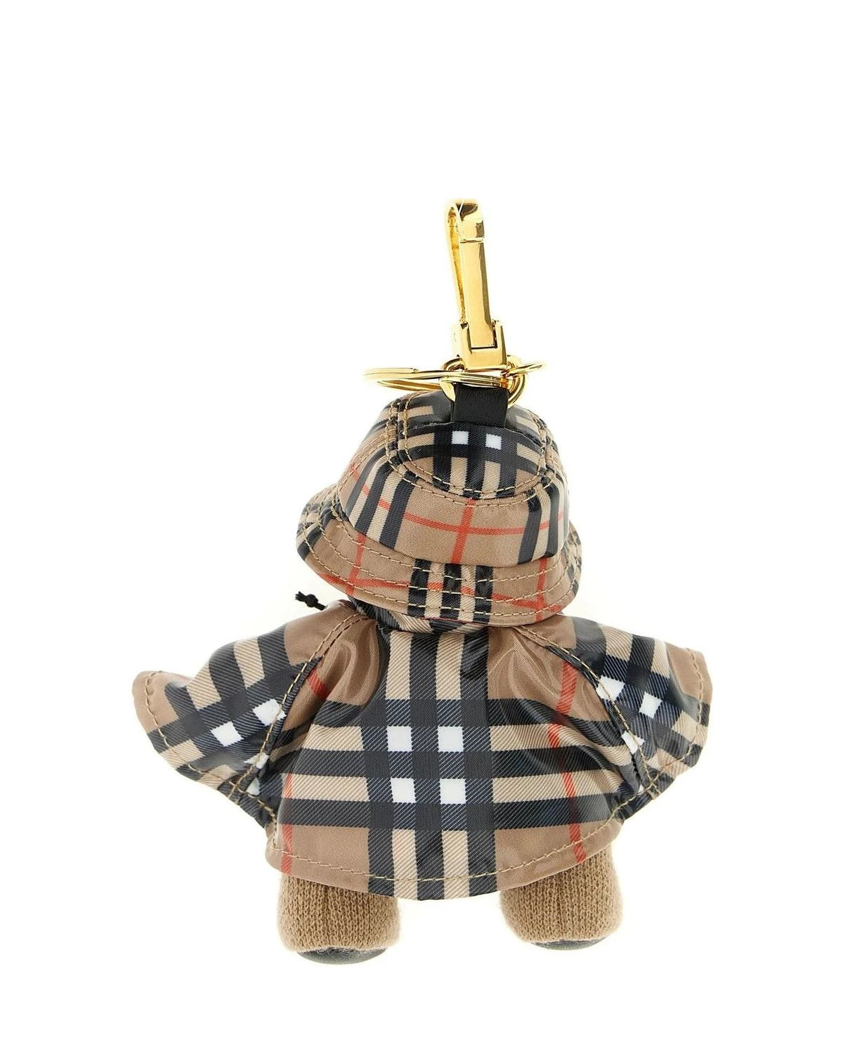 Burberry Keychain in multicolor, Wool — view 2