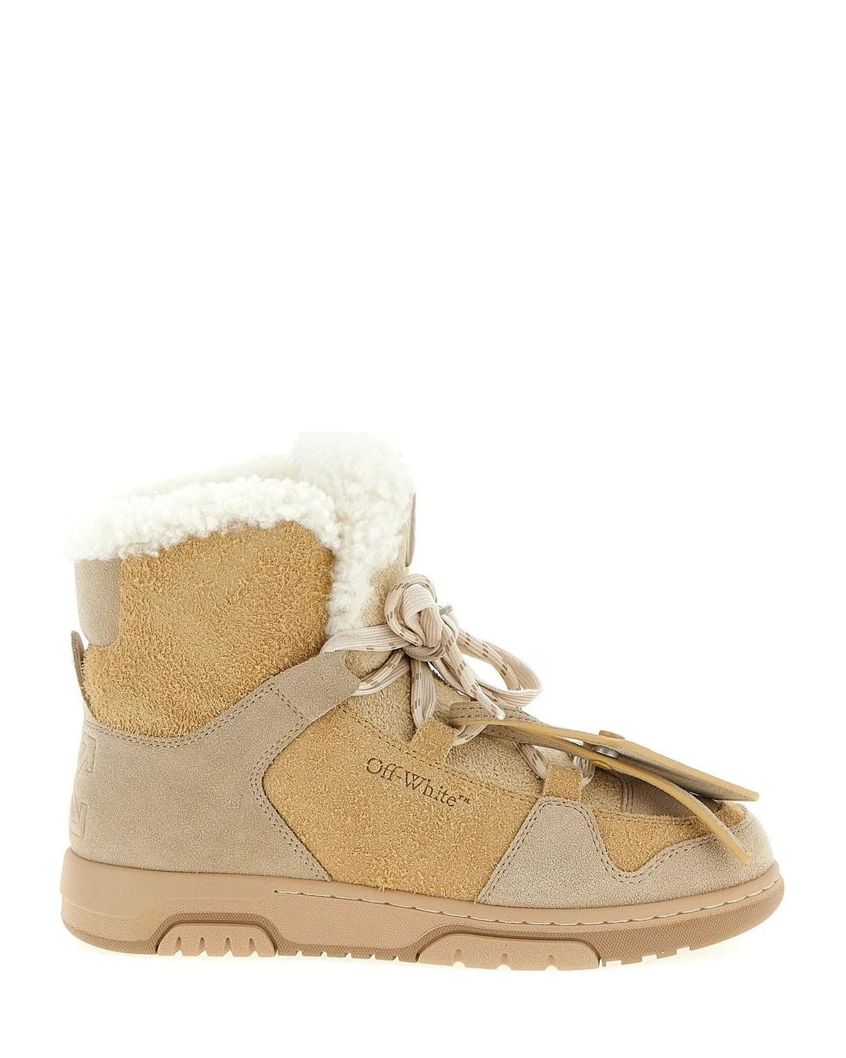 Off-White Boots in beige