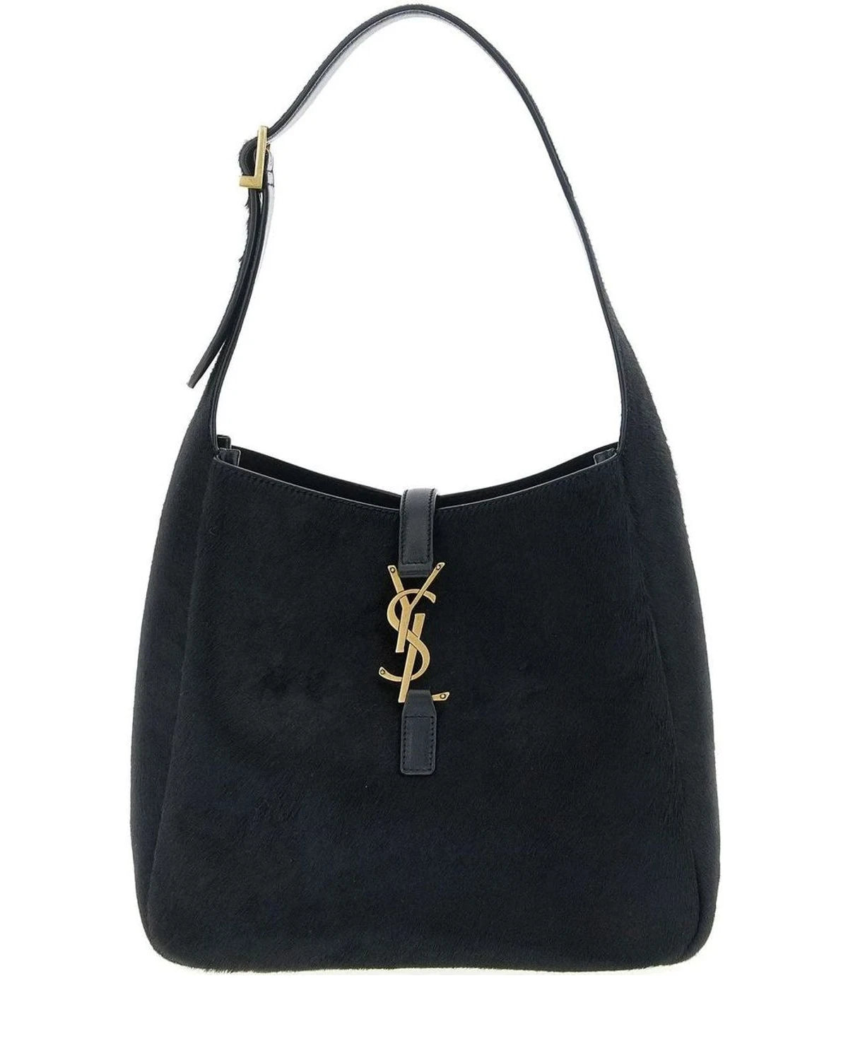 Saint Laurent Shoulder Bag in black, Calfskin Leather