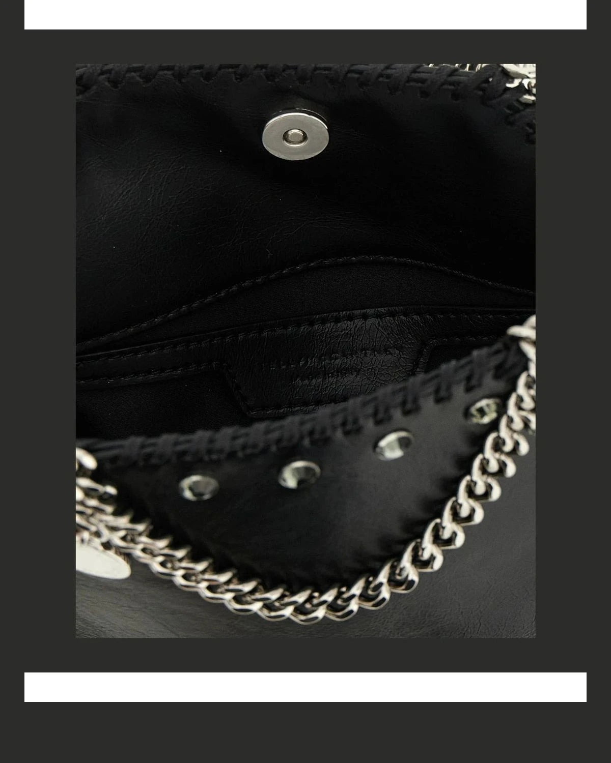 Stella McCartney Tote Bag in black, Polyester — view 4