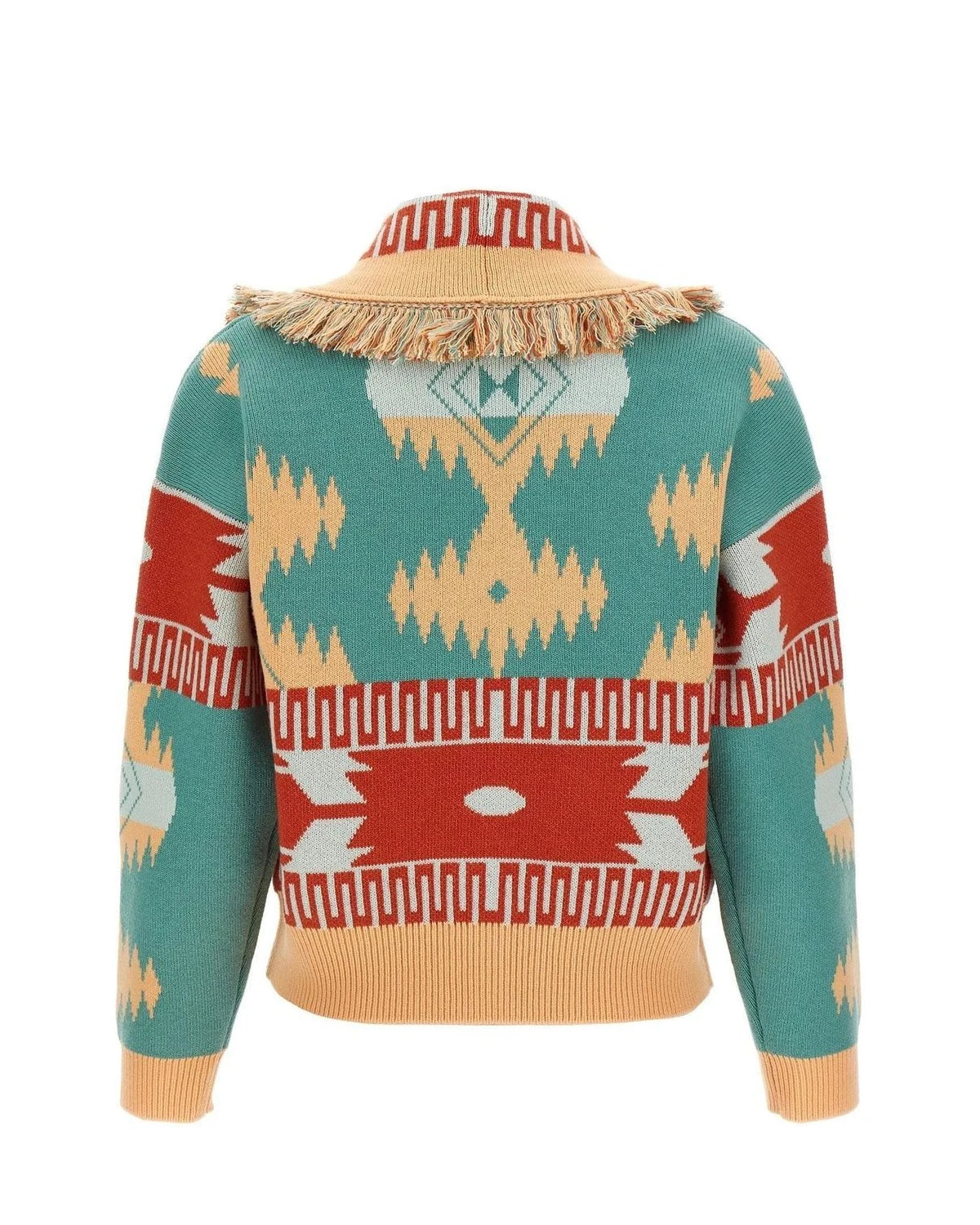 Alanui Cardigan in multicolor, Wool — view 2