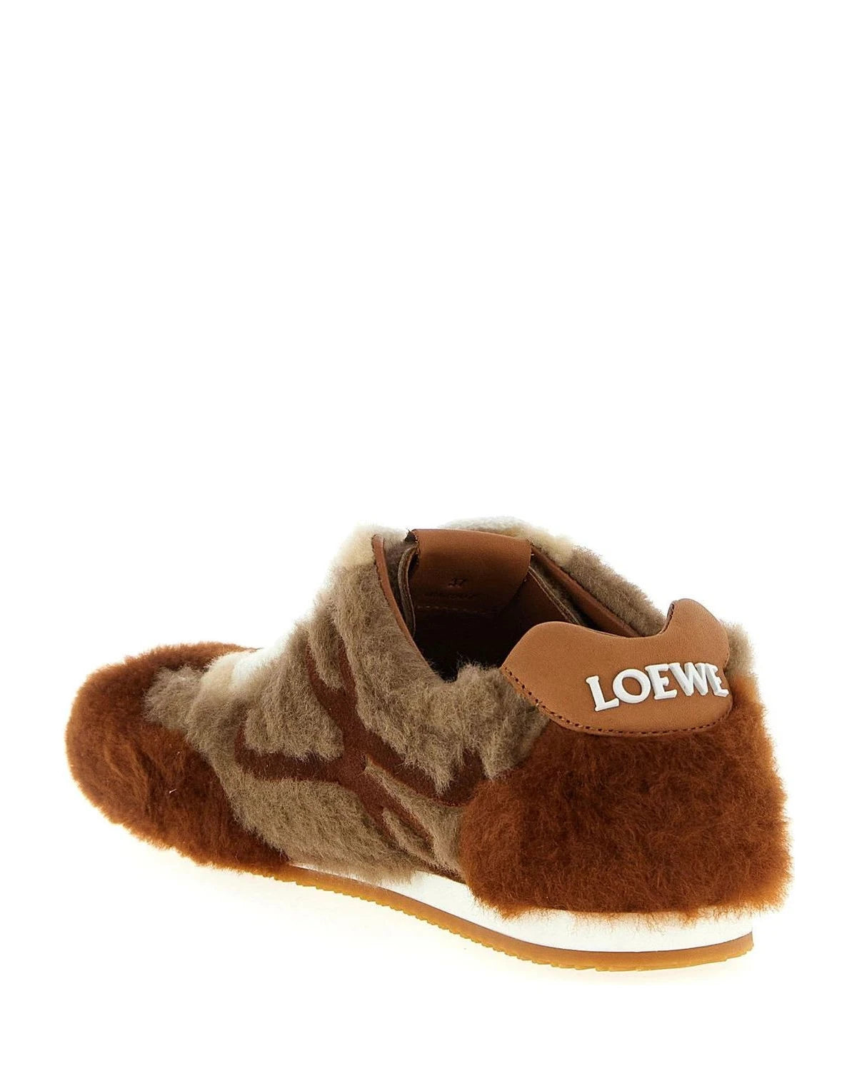 Loewe Sneakers in brown, Lamb Leather — view 3