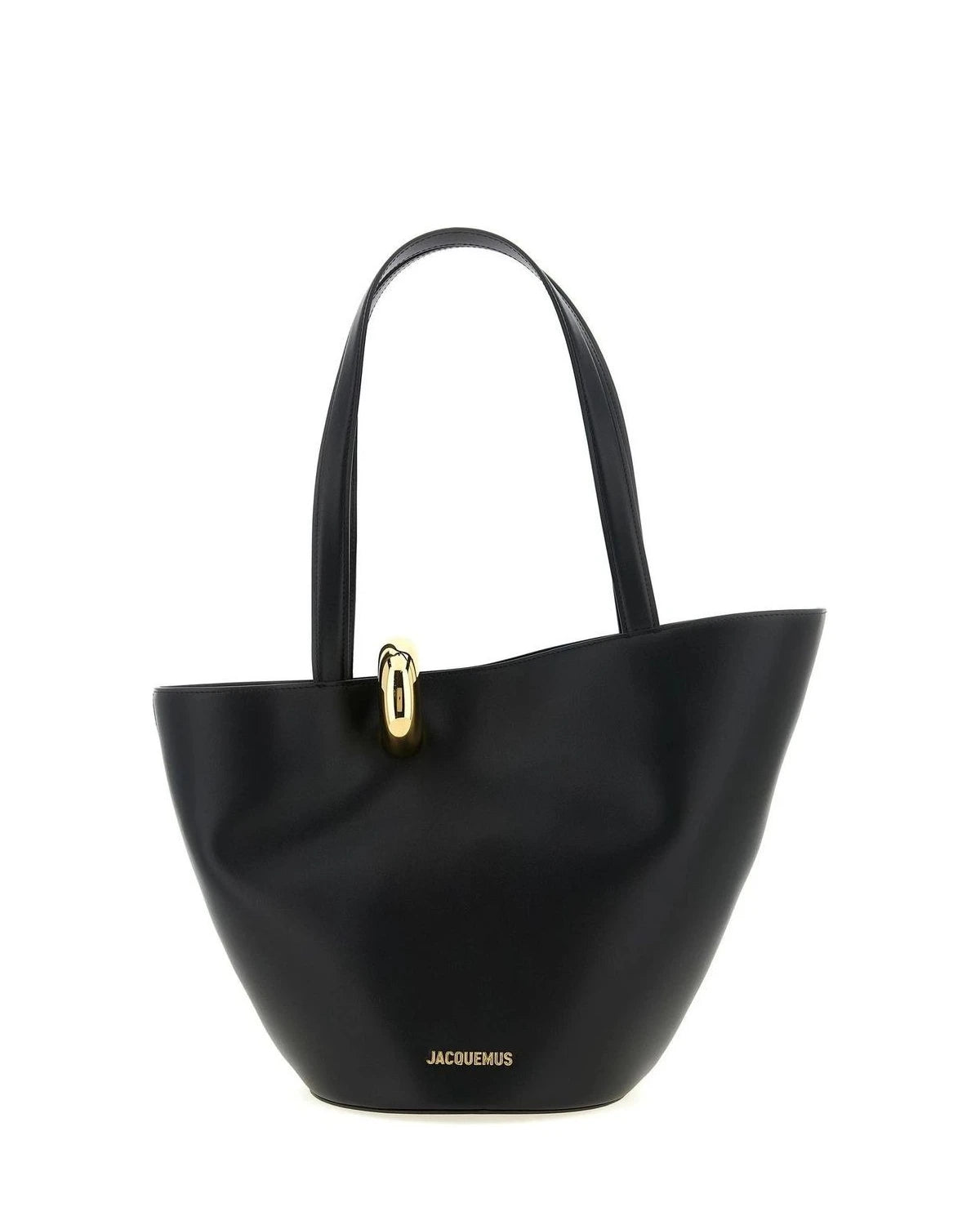 Jacquemus Bucket Bag in black, Cow Leather
