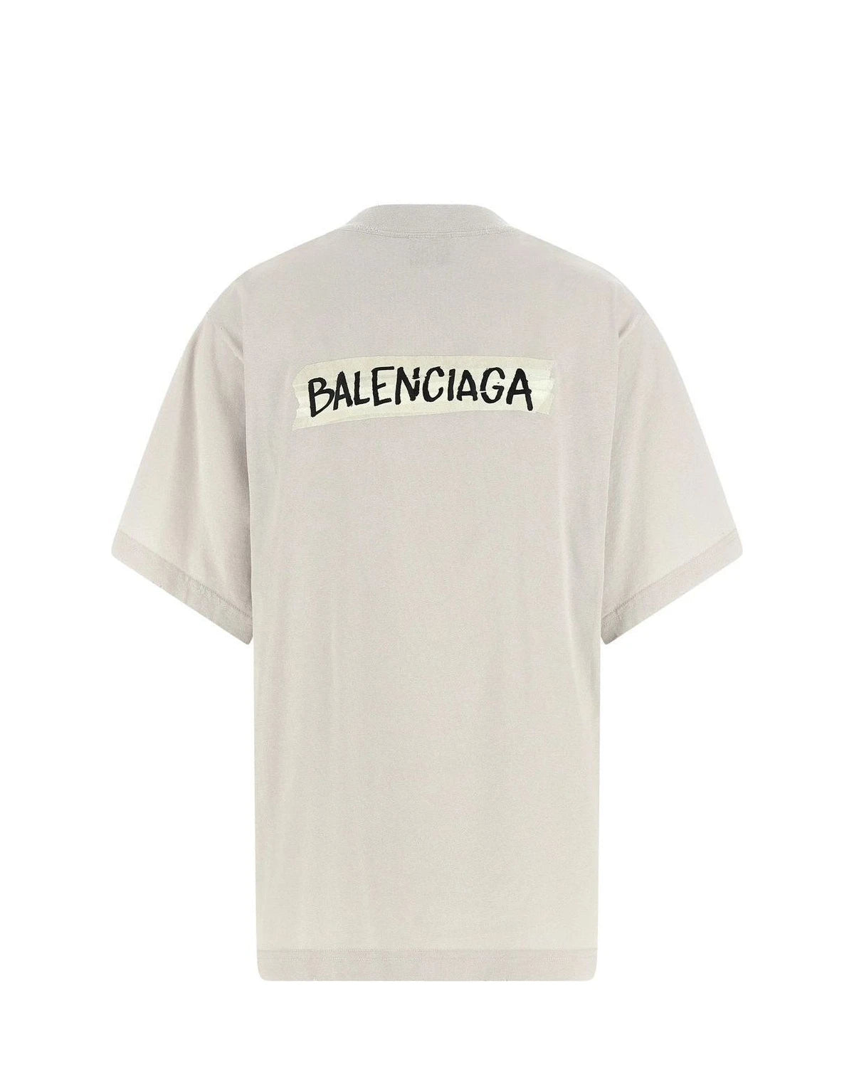 Balenciaga T-Shirt in gray, Cotton — view 2