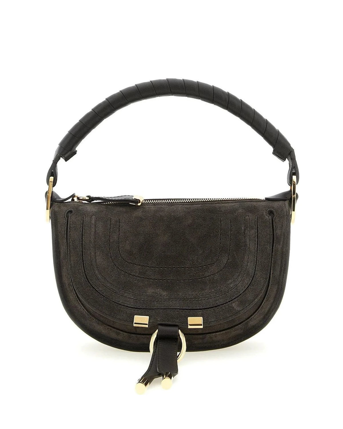 Chloé Shoulder Bag in brown, Calfskin Leather