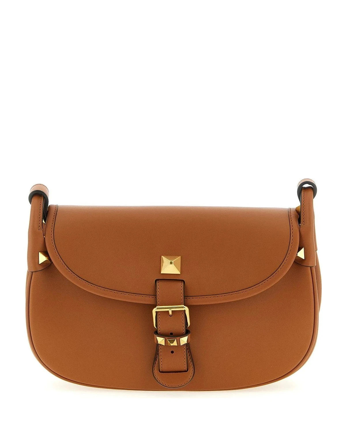 Valentino Garavani Shoulder Bag in brown, Calfskin Leather