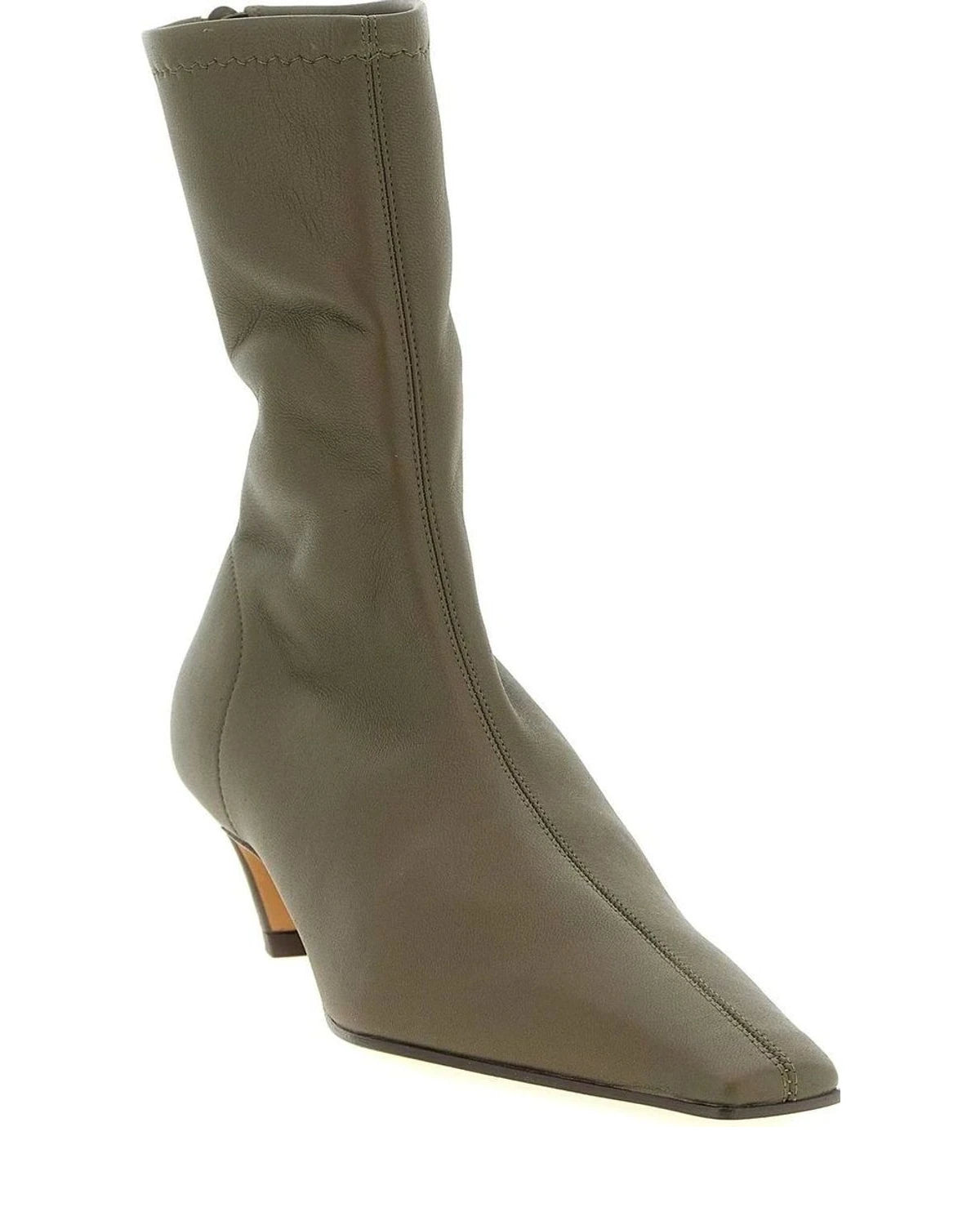 Khaite Heels in green — view 2