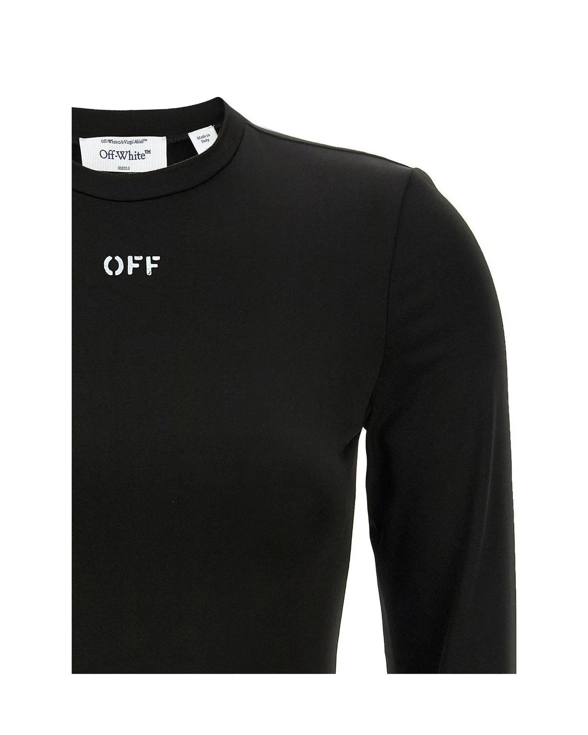 Off-White Sweater in black, Acetate — view 3