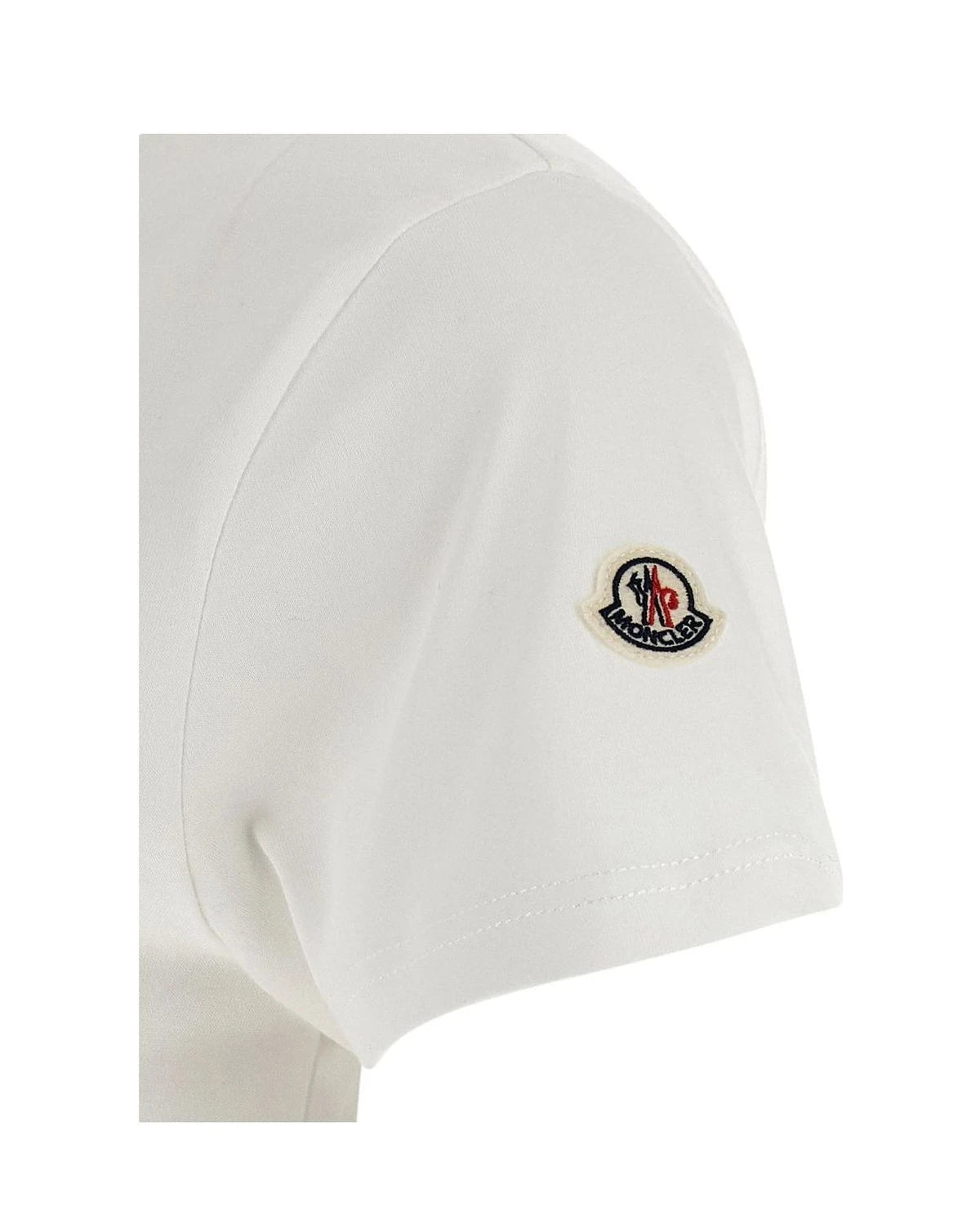 Moncler T-Shirt in white — view 4