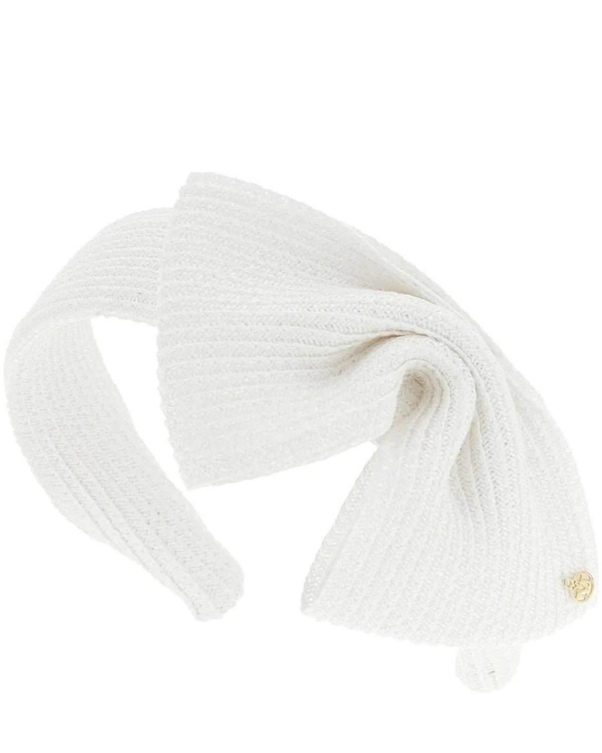Maison Michel Headband in white — view 2