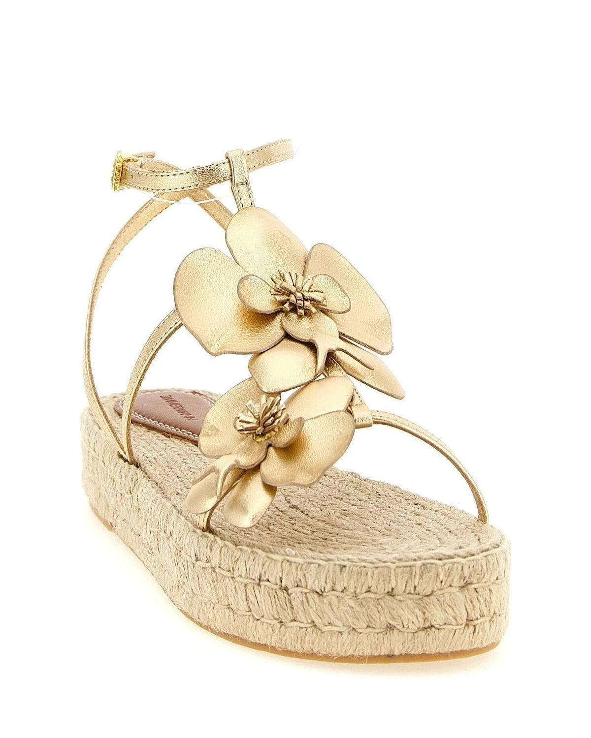 Zimmermann Sandals in gold, Leather — view 3