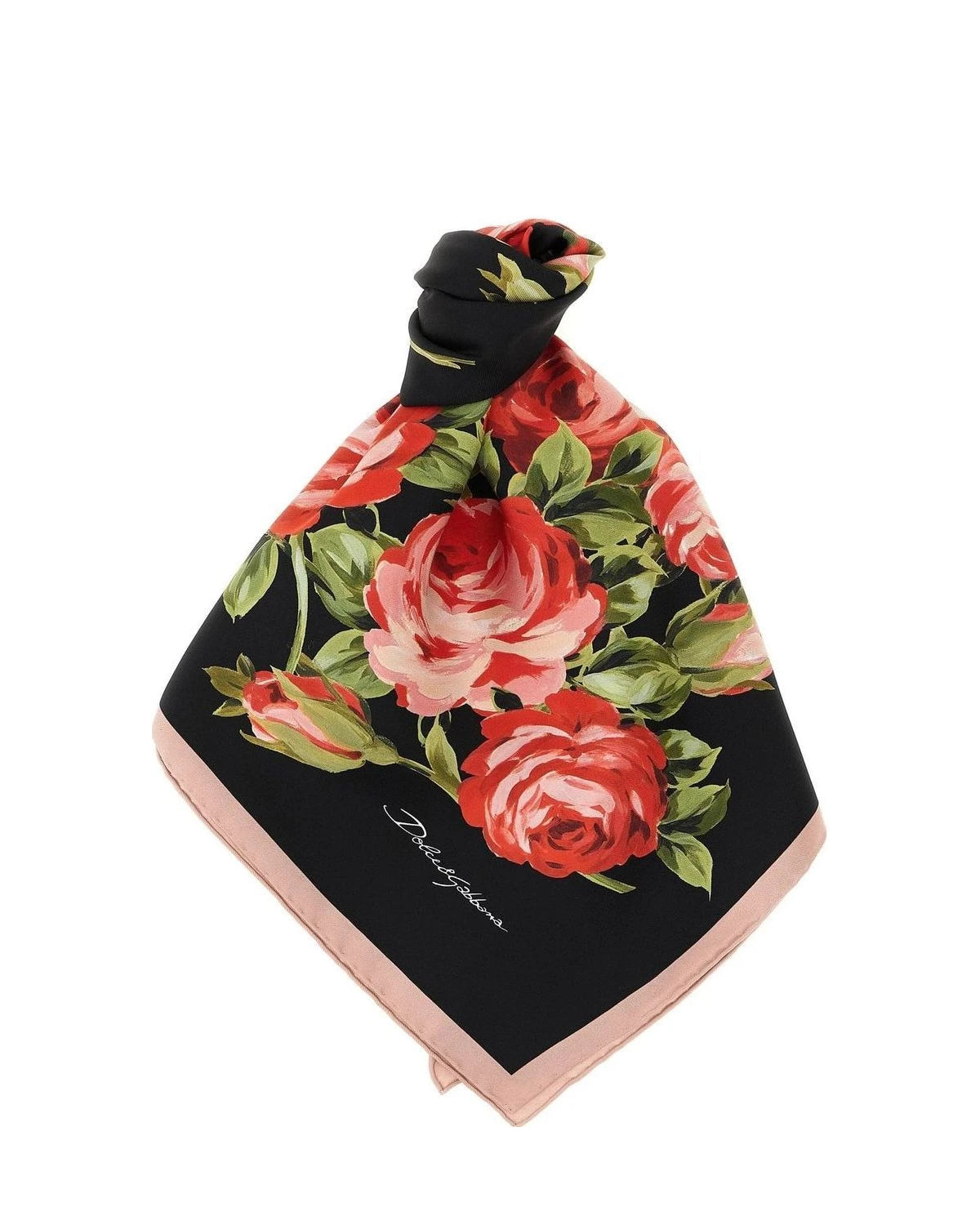 Dolce & Gabbana Scarves & Shawl in black, Silk