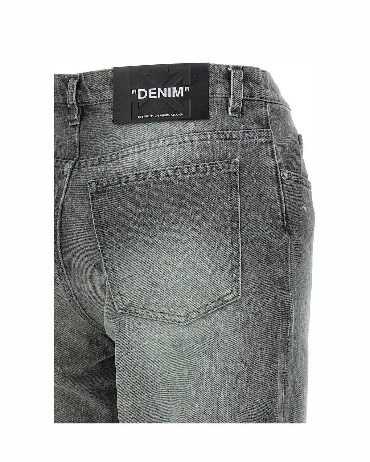 Off-White Jean in gray — view 4