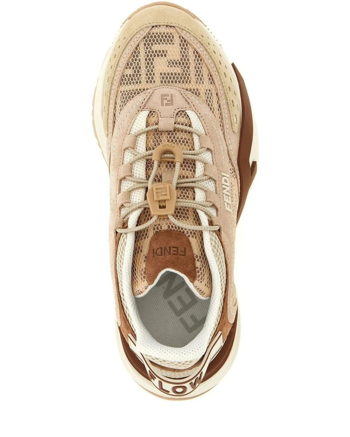 Fendi Athletic Shoes in multicolor, Polyamide — view 5
