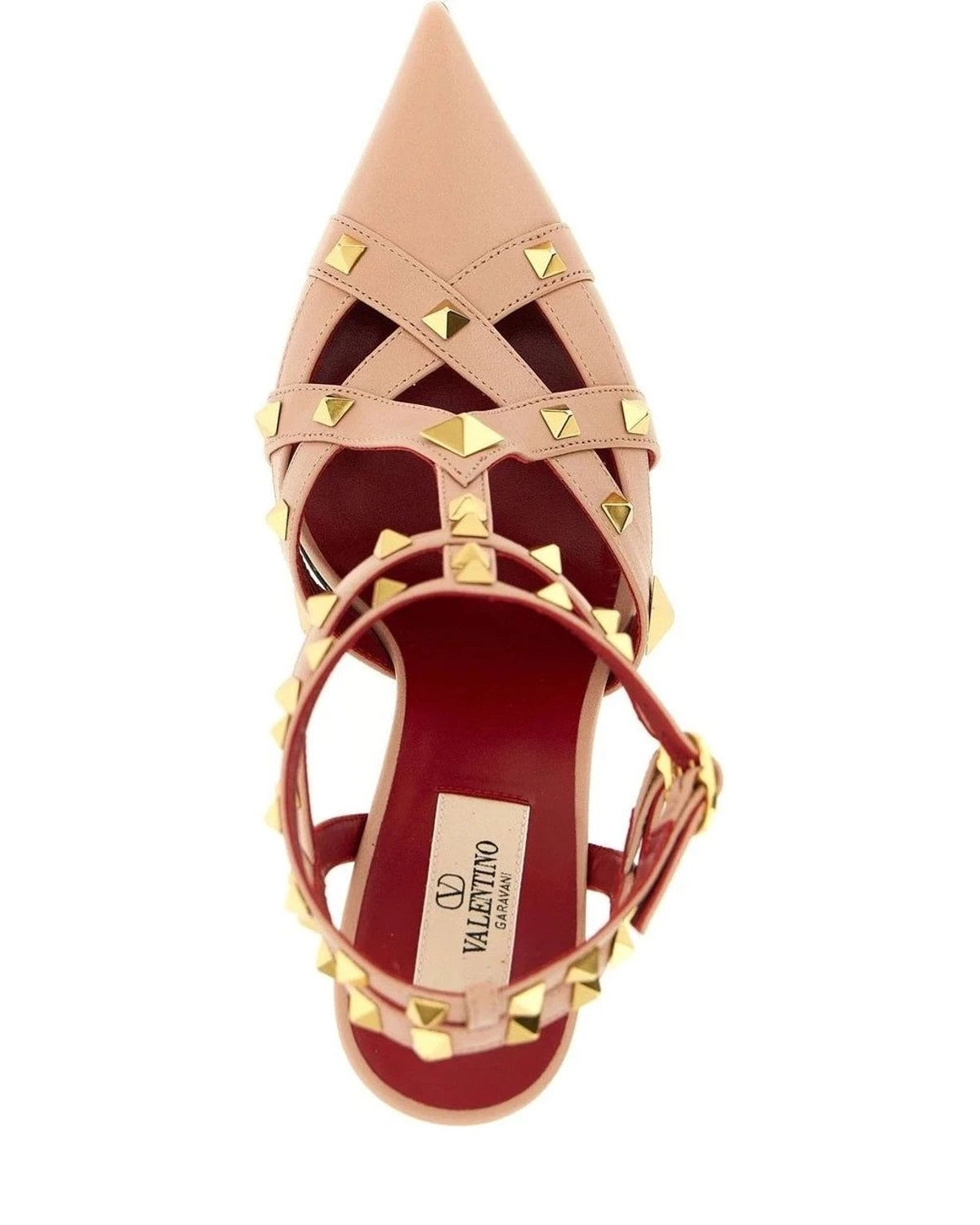 Valentino Garavani Pumps in pink, Calfskin Leather — view 4