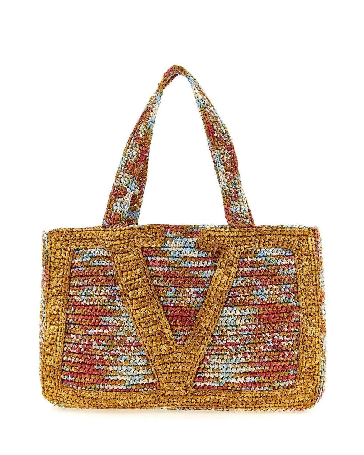 Valentino Garavani Tote Bag in multicolor, Viscose