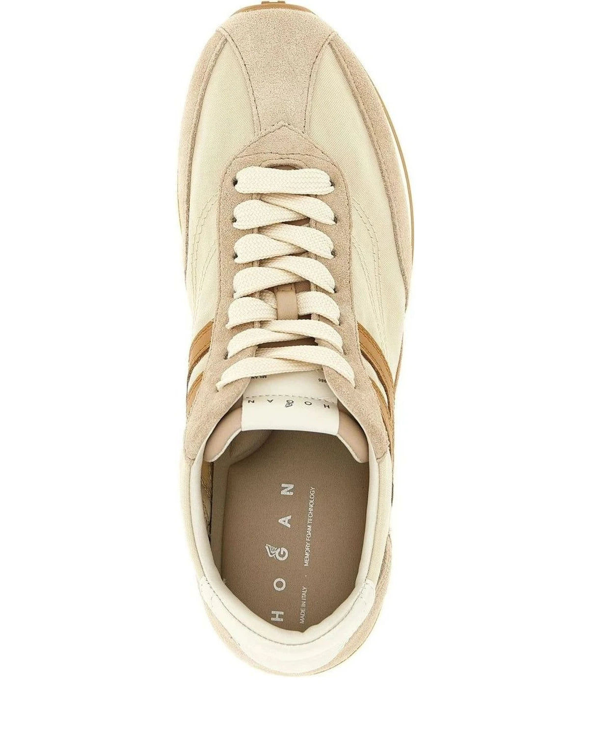Hogan Athletic Shoes in beige, Polyamide — view 4