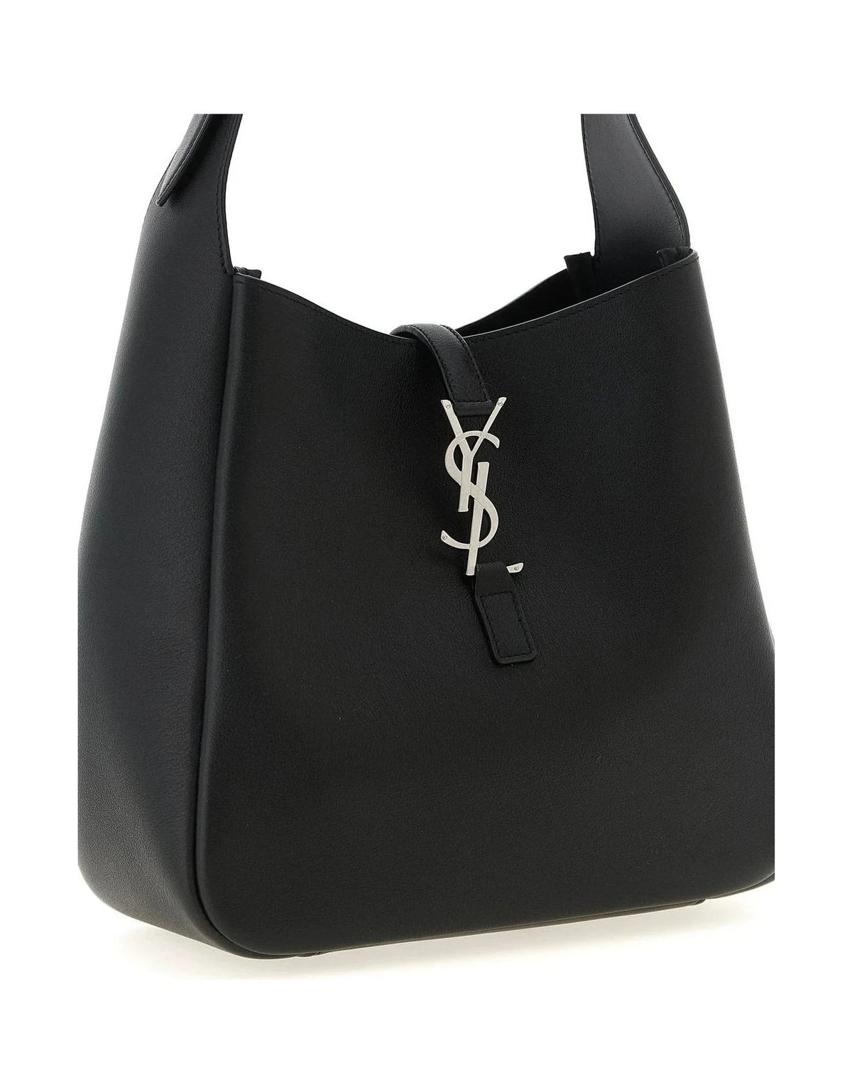 Saint Laurent Shoulder Bag in black, Calfskin Leather — view 3