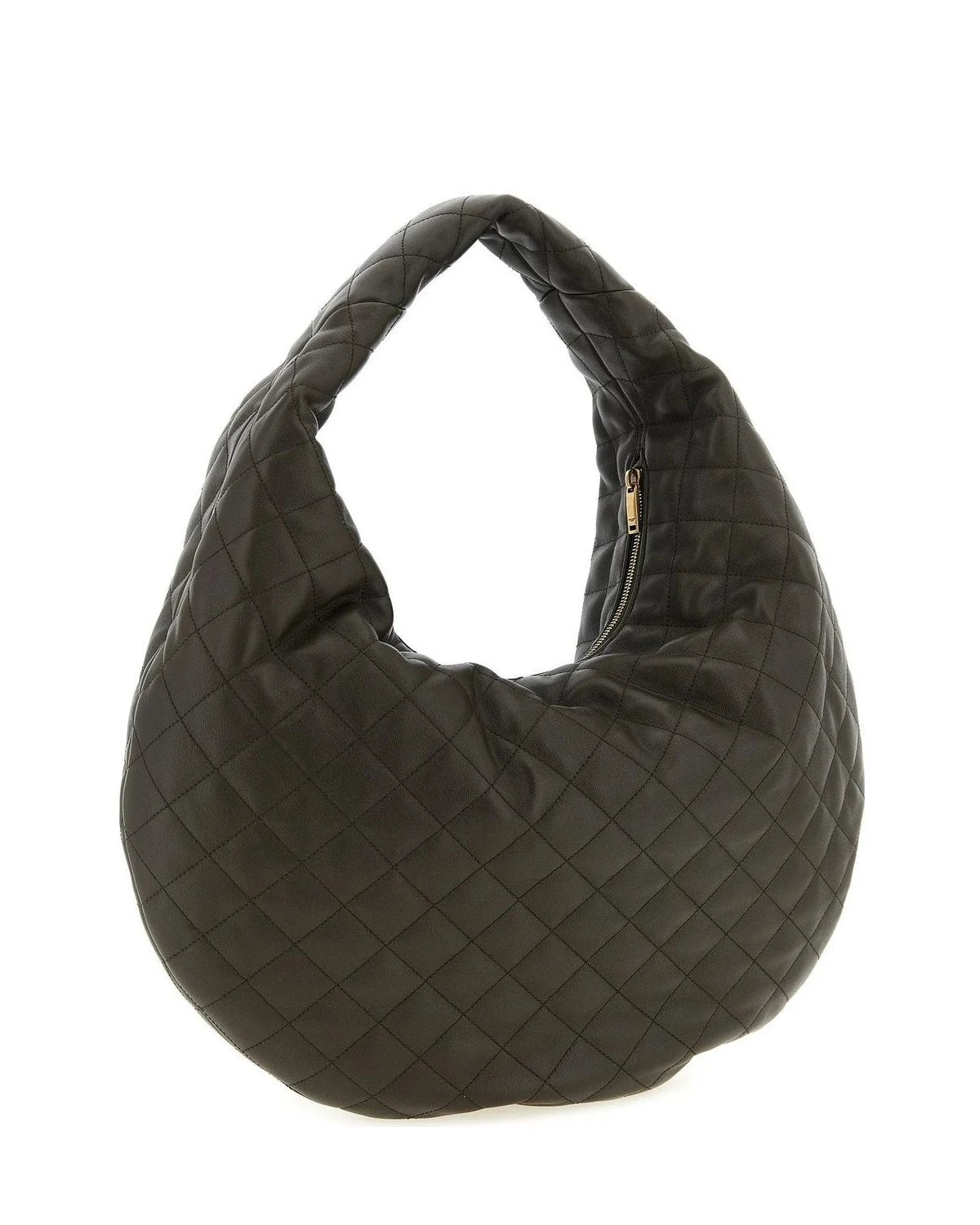 Saint Laurent Hobo Bag in brown, Lamb Leather — view 2
