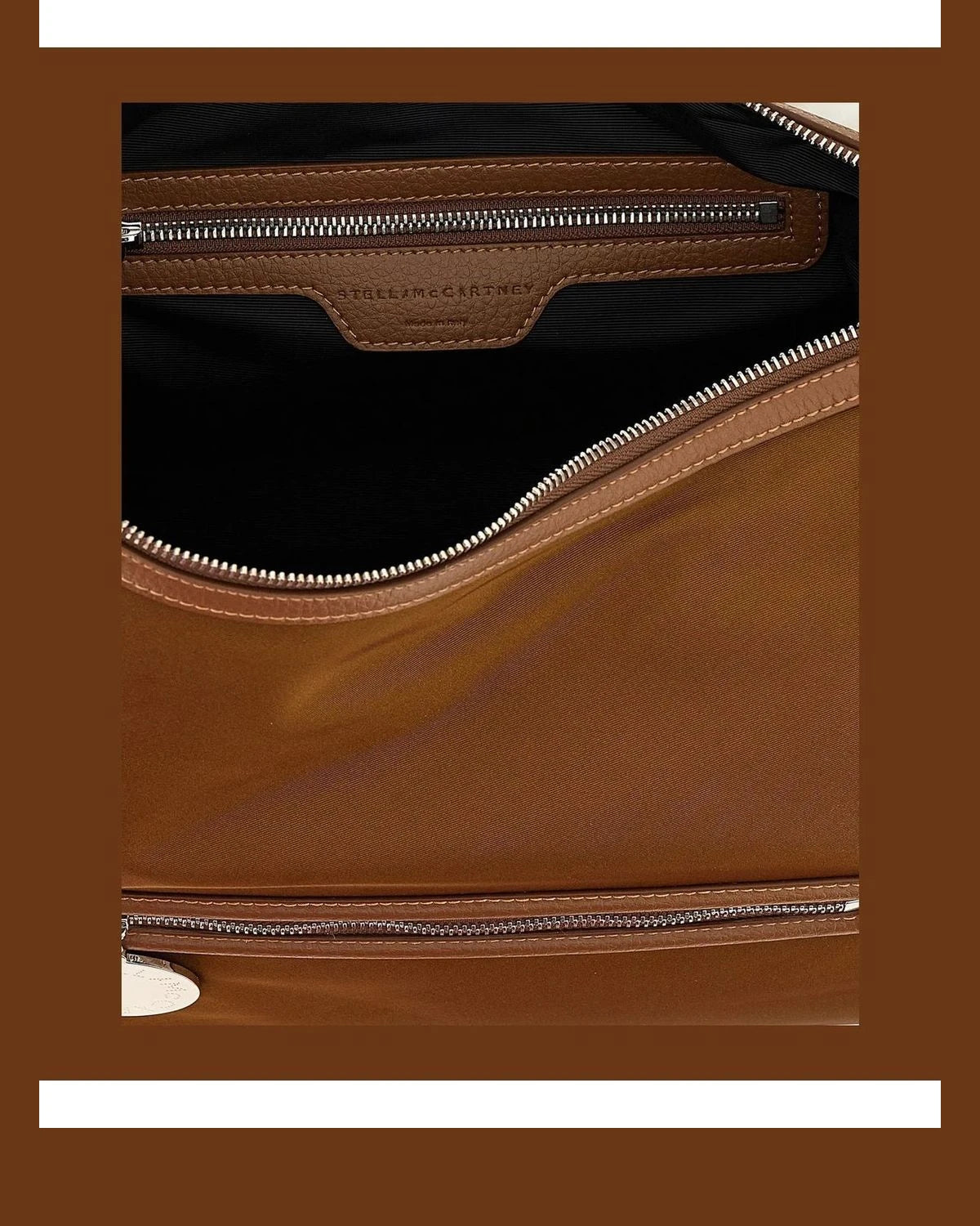 Stella McCartney Shoulder Bag in brown, Polyamide — view 4