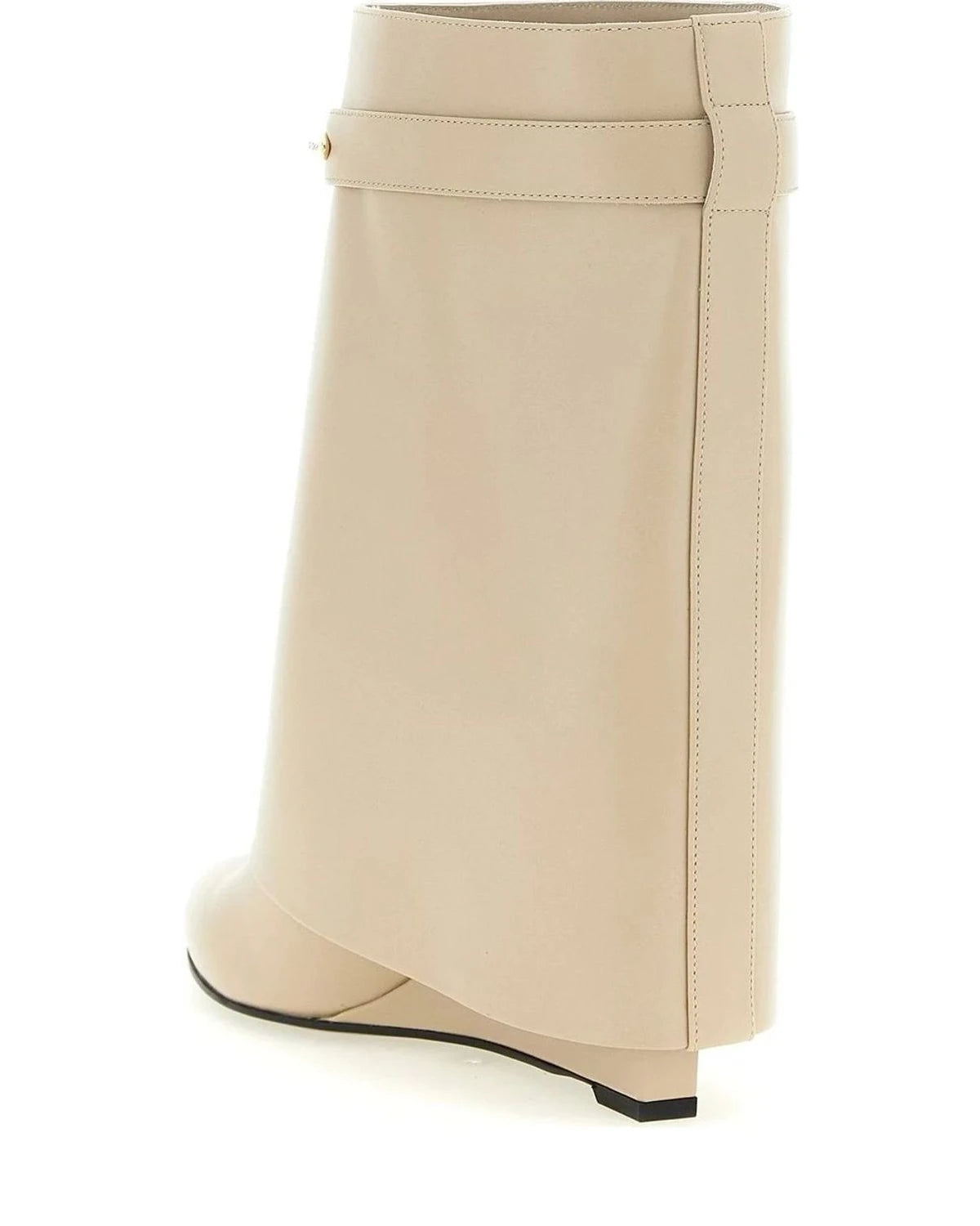 Givenchy Boots in beige, Calfskin Leather — view 3