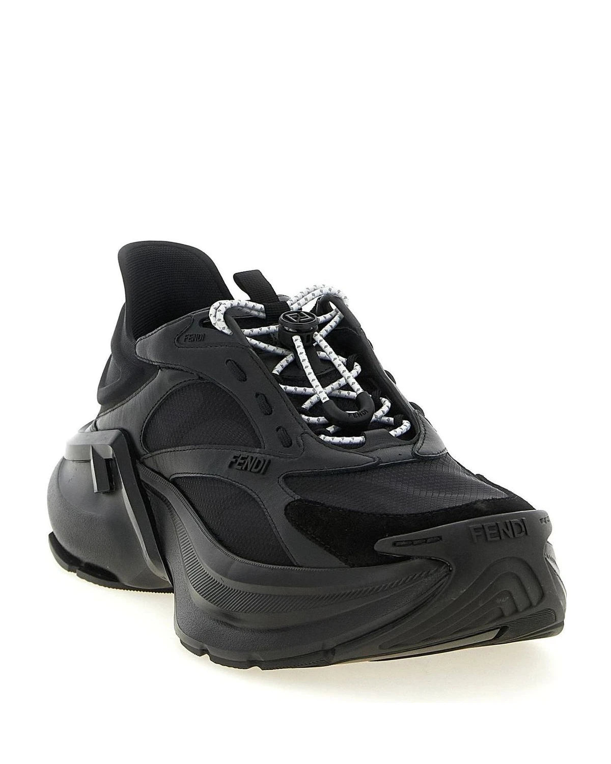 Fendi Athletic Shoes in black — view 2