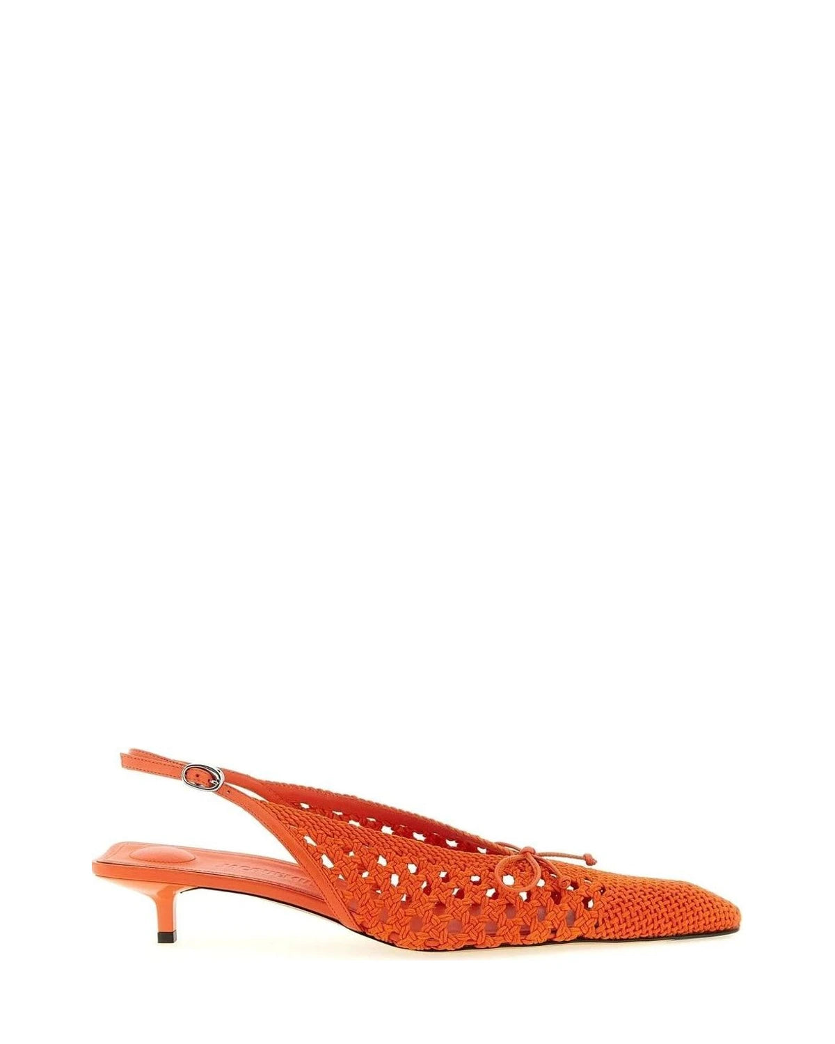Jacquemus Pumps in orange, Polyester