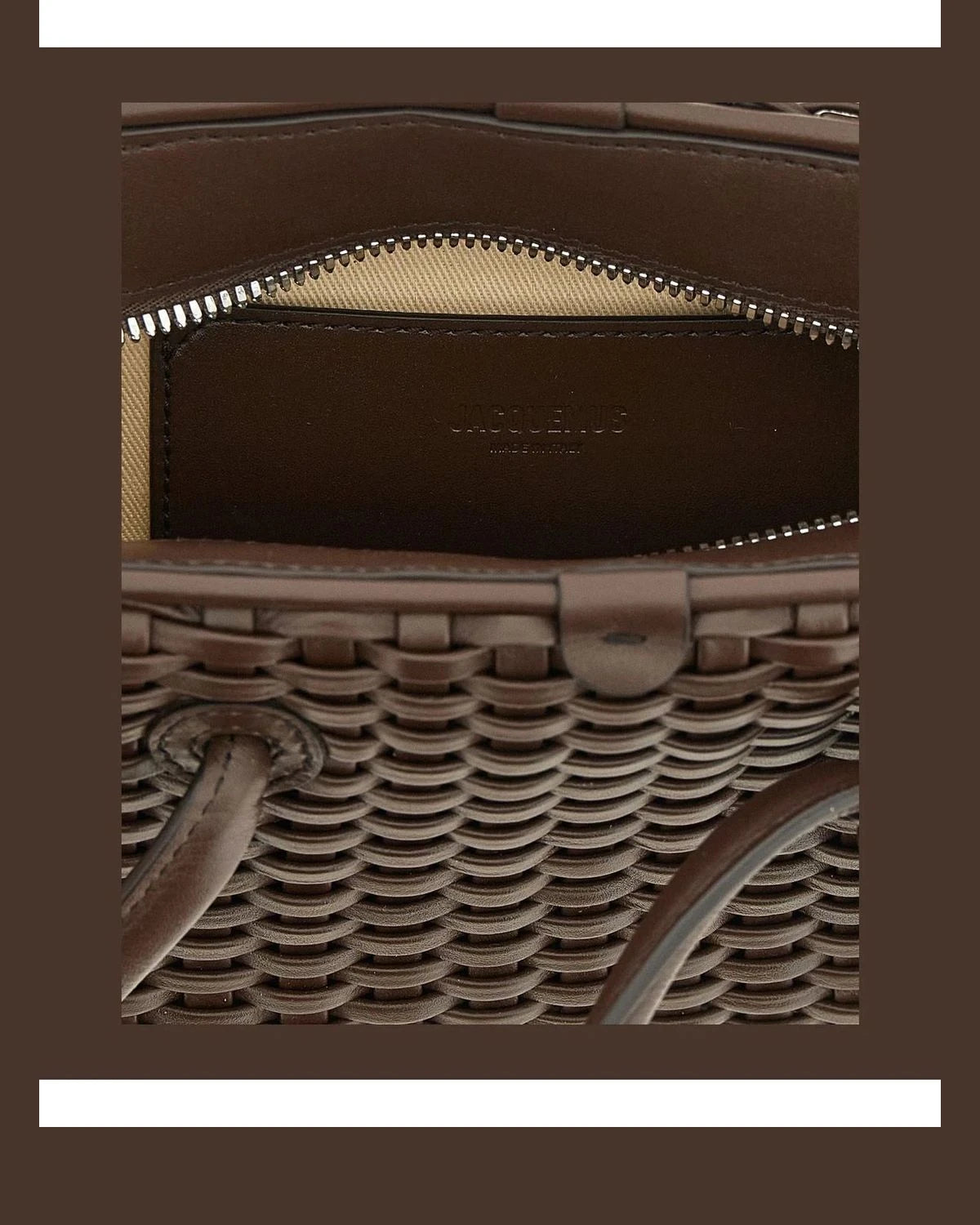 Jacquemus Satchel Bag in brown — view 4
