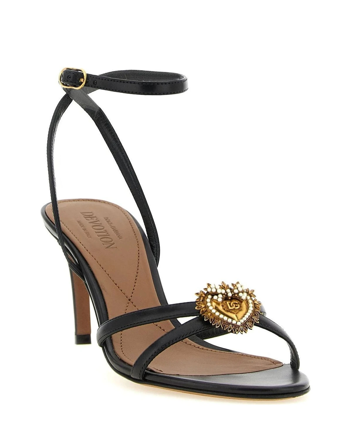 Dolce & Gabbana Heels in black, Calfskin Leather — view 2