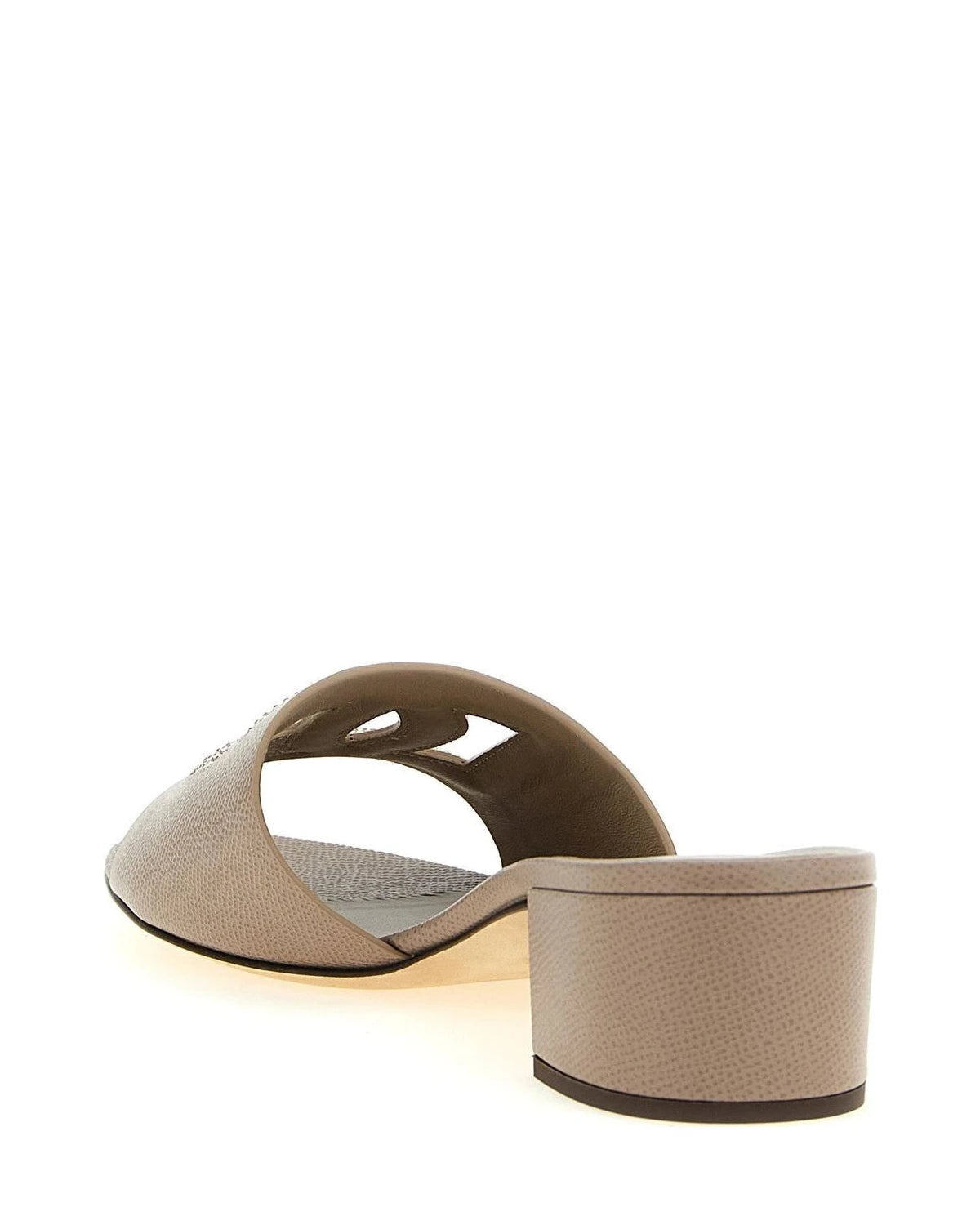 Dolce & Gabbana Heels in gray, Calf Leather — view 3