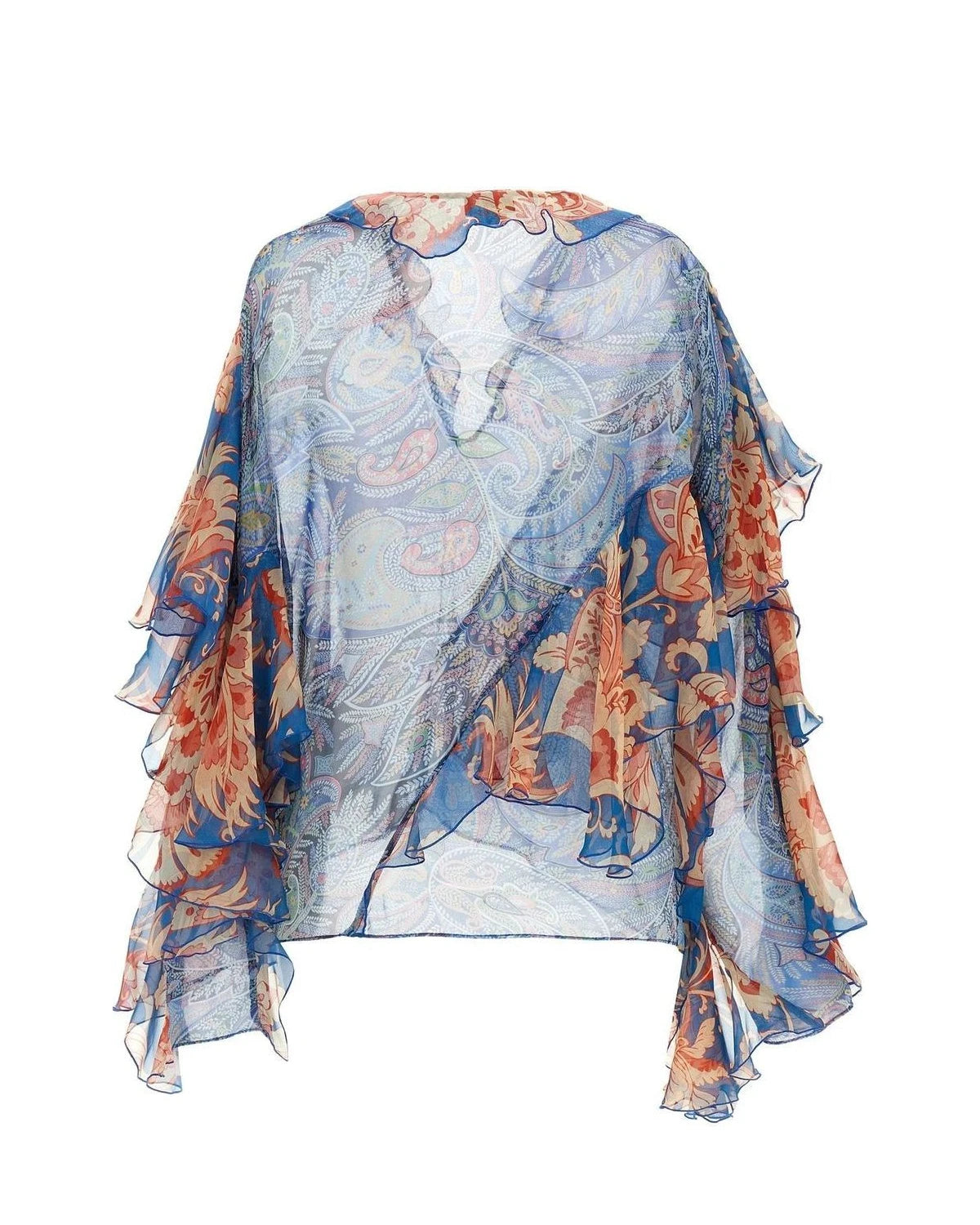 Etro Blouse in blue — view 2