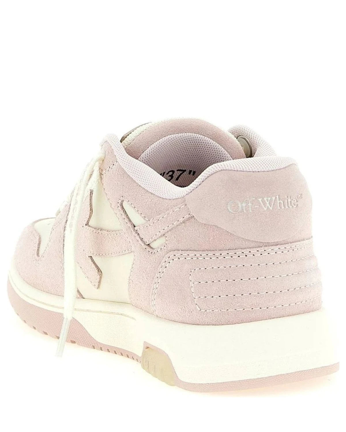 Off-White Sneakers in pink, Leather — view 4